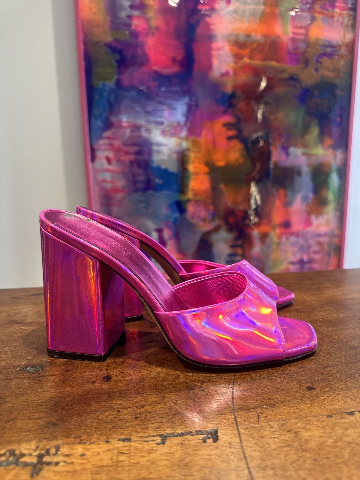Paris Texas Metallic pink Paris Texas heels Size US 8 / IT 38 - 2 Thumbnail