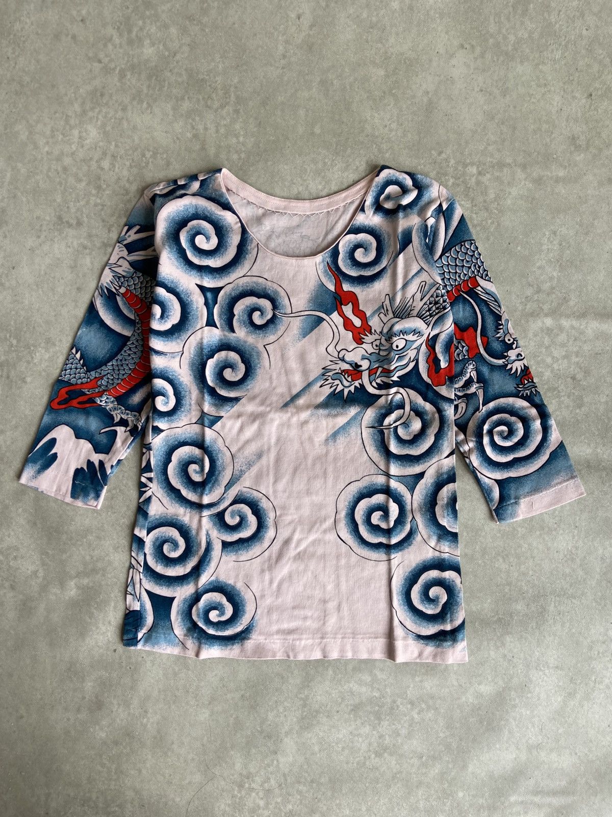 Beauty Beast × If Six Was Nine × Japanese Brand Japanese Dragon 90s AOP Raglan Kimono Dragon Style Size US M / EU 48-50 / 2 - 1 Thumbnail