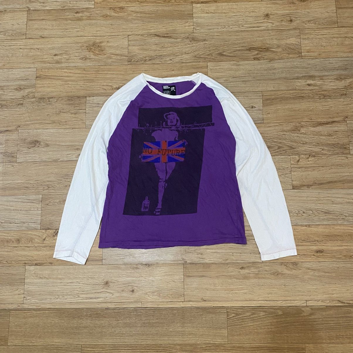 PPFM 2000s PPFM Booze Pills Powders Graphic Raglan Tee Size US M / EU 48-50 / 2 - 1 Thumbnail