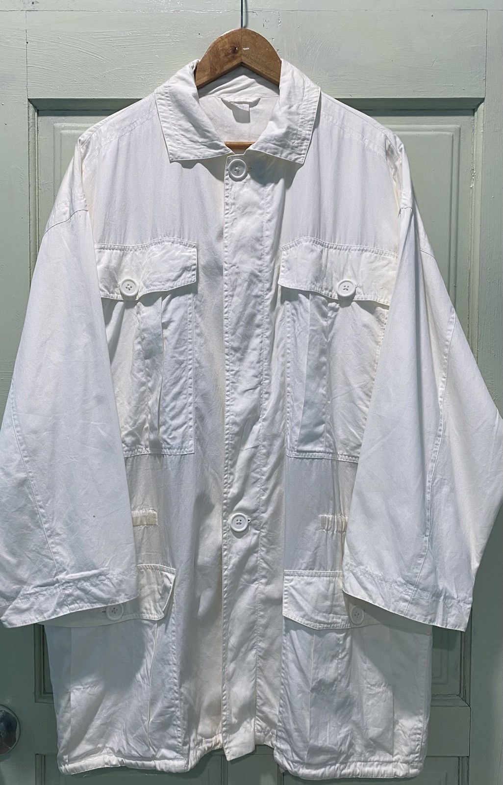 Versace Vintage 80s Gianni Versace Cargo 4 Pocket Cotton Size US L / EU 52-54 / 3 - 1 Thumbnail