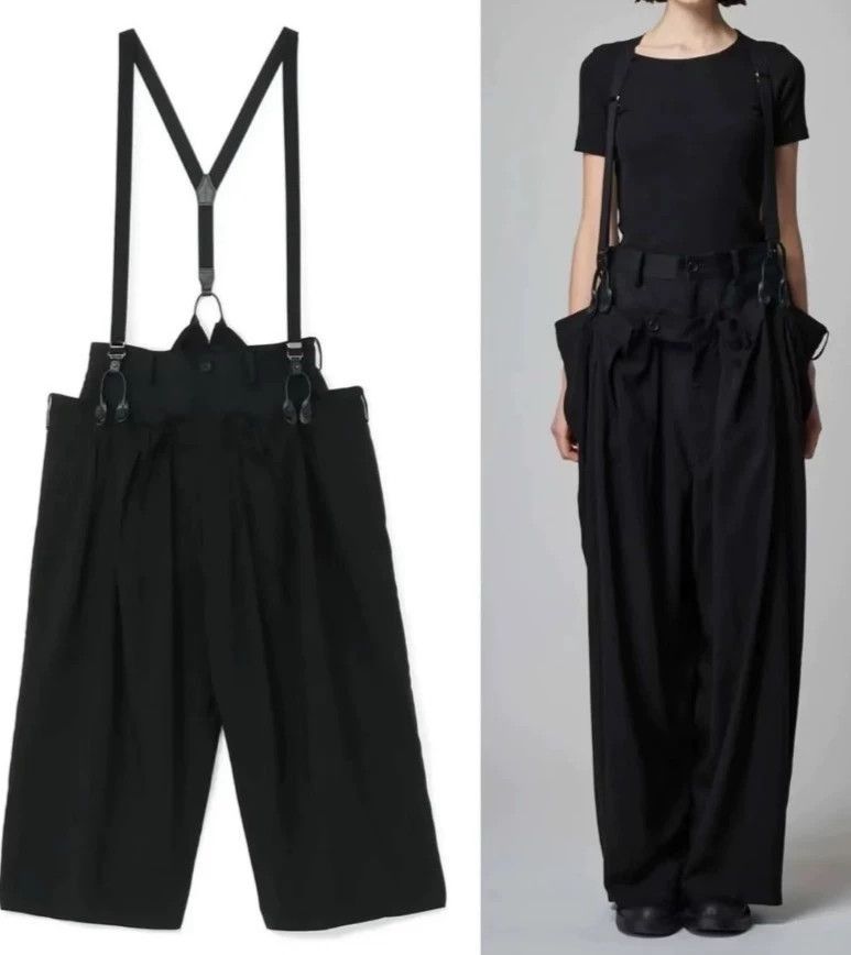 Yohji Yamamoto Yohji Yamamoto SS Suspender Pants Oversized Unisex 9New Size 26" / US 2 / IT 38 - 1 Thumbnail