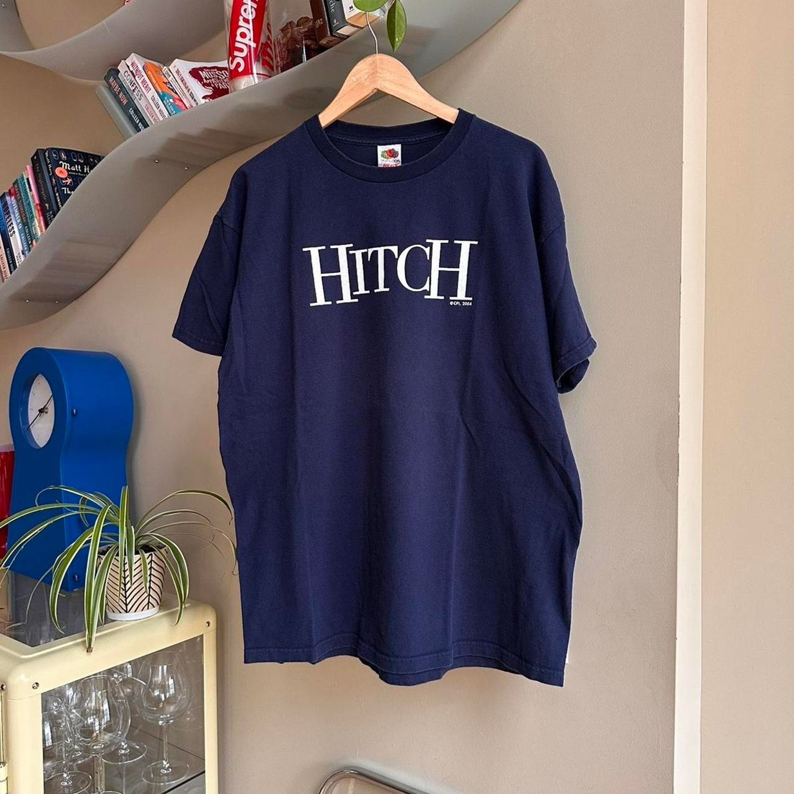 Fruit Of The Loom × Vintage Vintage 2004 Hitch Movie Promo Shirt Size US XL / EU 56 / 4 - 1 Thumbnail