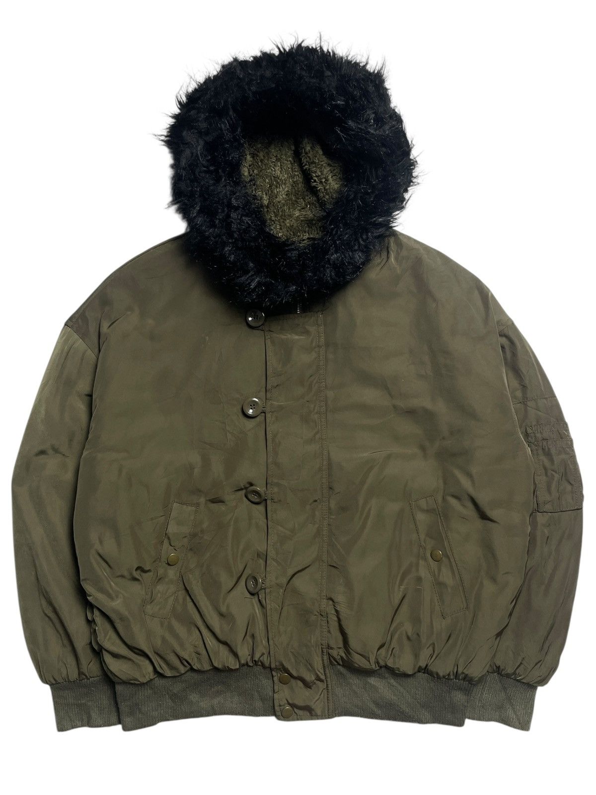 14th Addiction 2000’s ANAP - Apocalypse Style Boxy Hooded Jacket Size US L / EU 52-54 / 3 - 1 Thumbnail