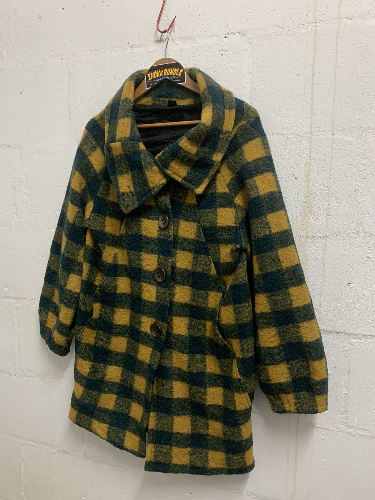 Designer × Vintage Vintage Supe Poser Wool Jacket Size M / US 6-8 / IT 42-44 - 2 Thumbnail