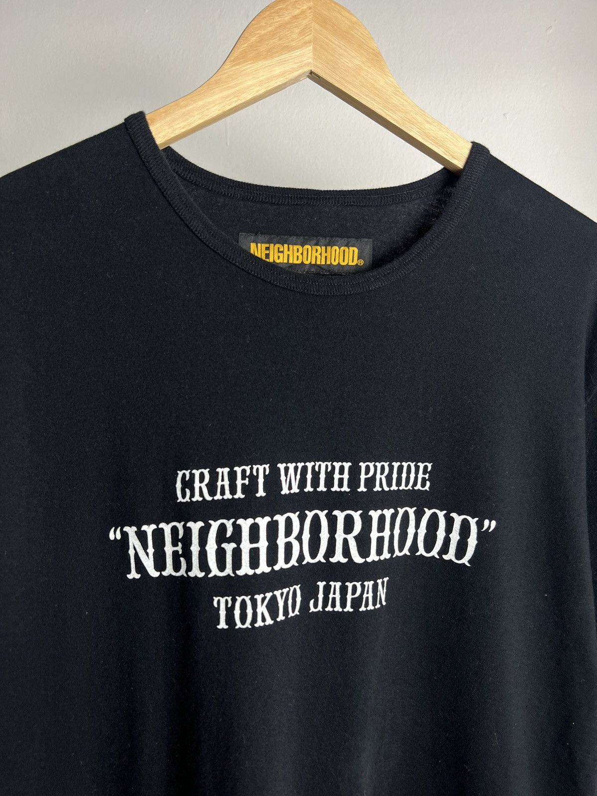 Neighborhood Neighborhood PAP-Crew Tee Embroidered Oversized Size US XL / EU 56 / 4 - 2 Thumbnail