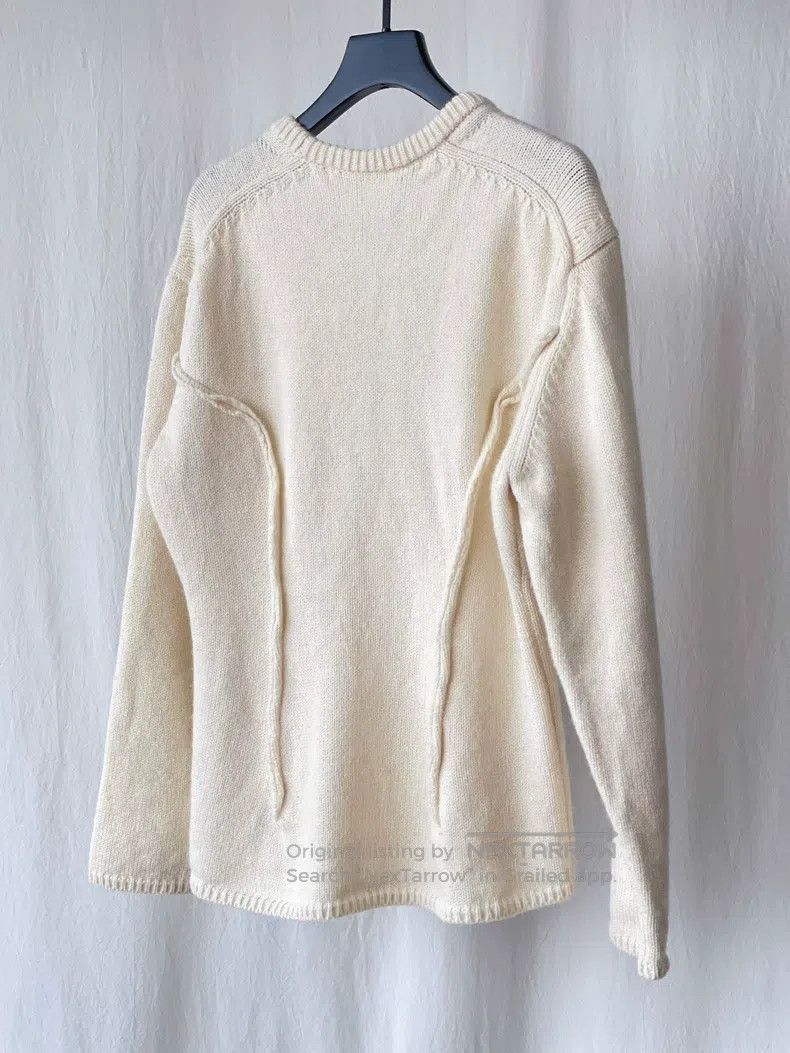 Comme des Garcons Comme Des Garcons Cream White Coarse Pleat Oversize Wool S Size M / US 6-8 / IT 42-44 - 5 Thumbnail