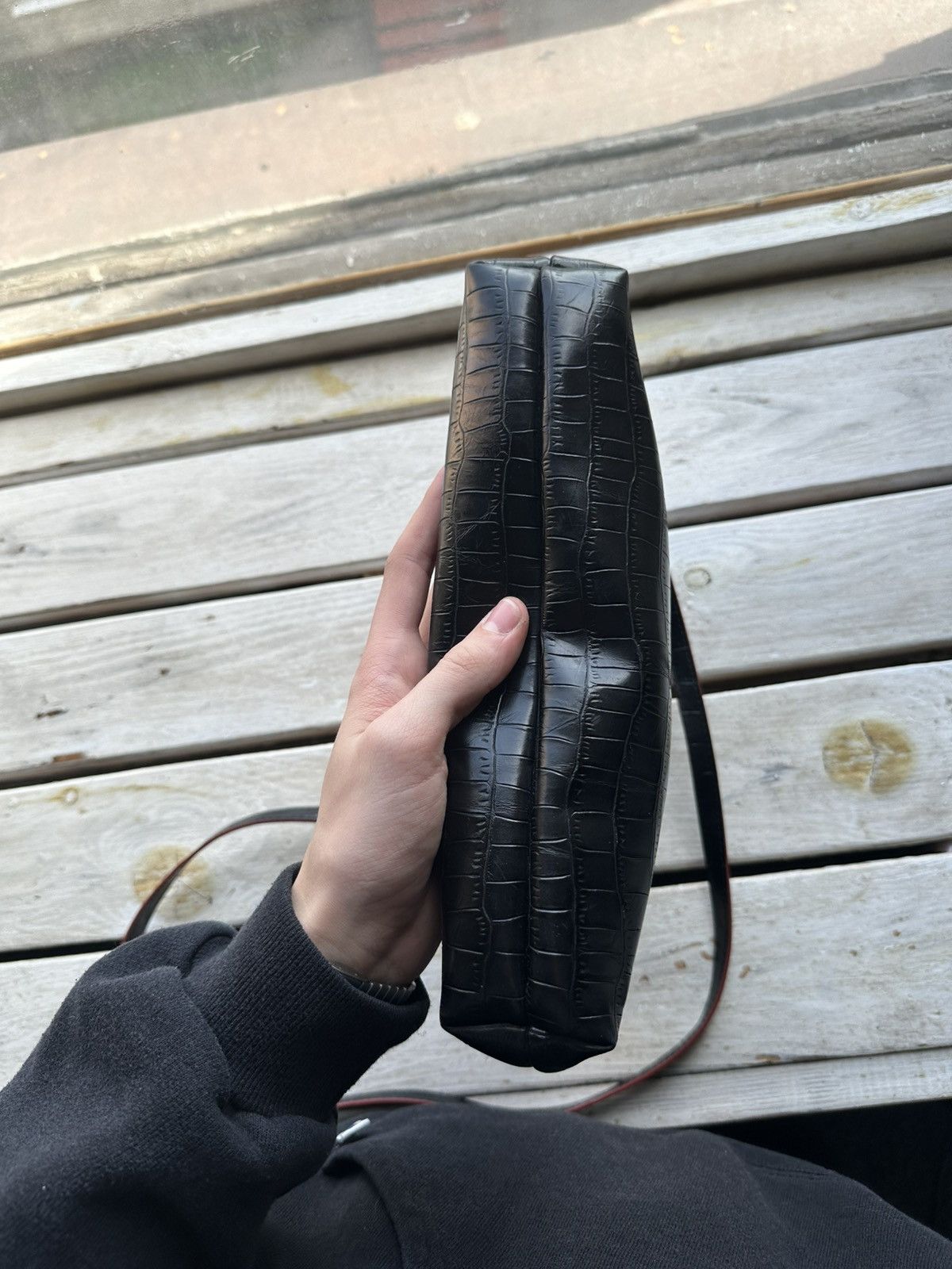Japanese Brand 🚨Y2K 19v69 AVANT-GARDE 🚨mesh Japan style hand bag Y2K 90s Size ONE SIZE - 13 Thumbnail
