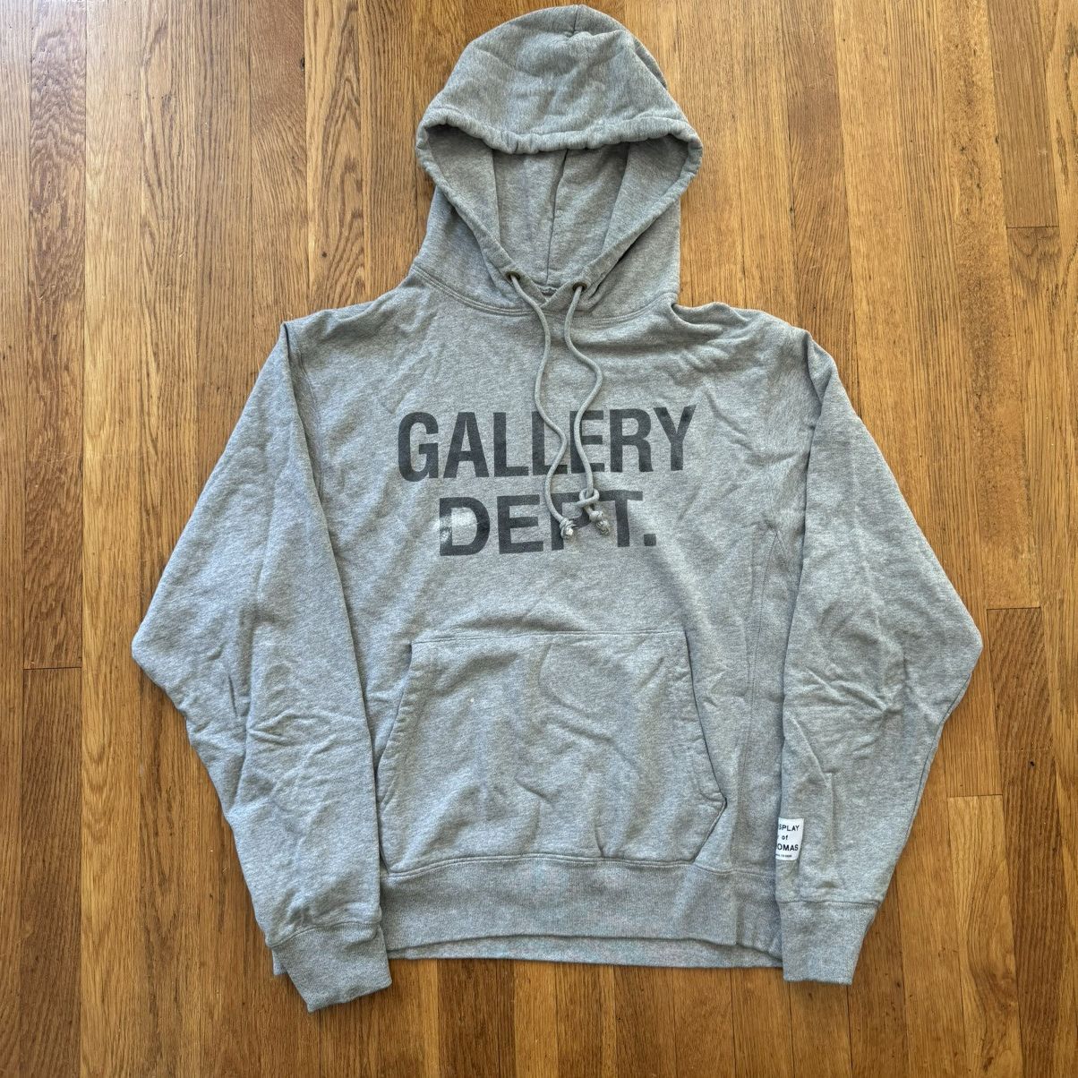 Gallery Dept. Gallery Dept Logo Hoodie Grey Size US L / EU 52-54 / 3 - 1 Thumbnail