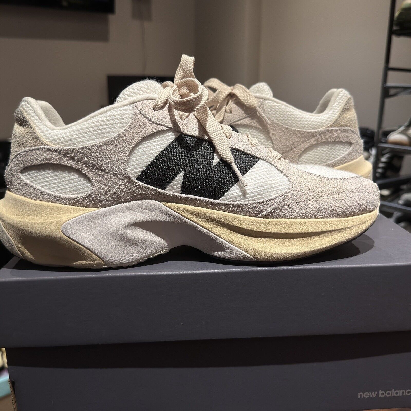 New Balance US 10 New Balance Warped Runner Sea Salt 28cm UWRPDMOB Size US 10 / EU 43 - 10 Thumbnail