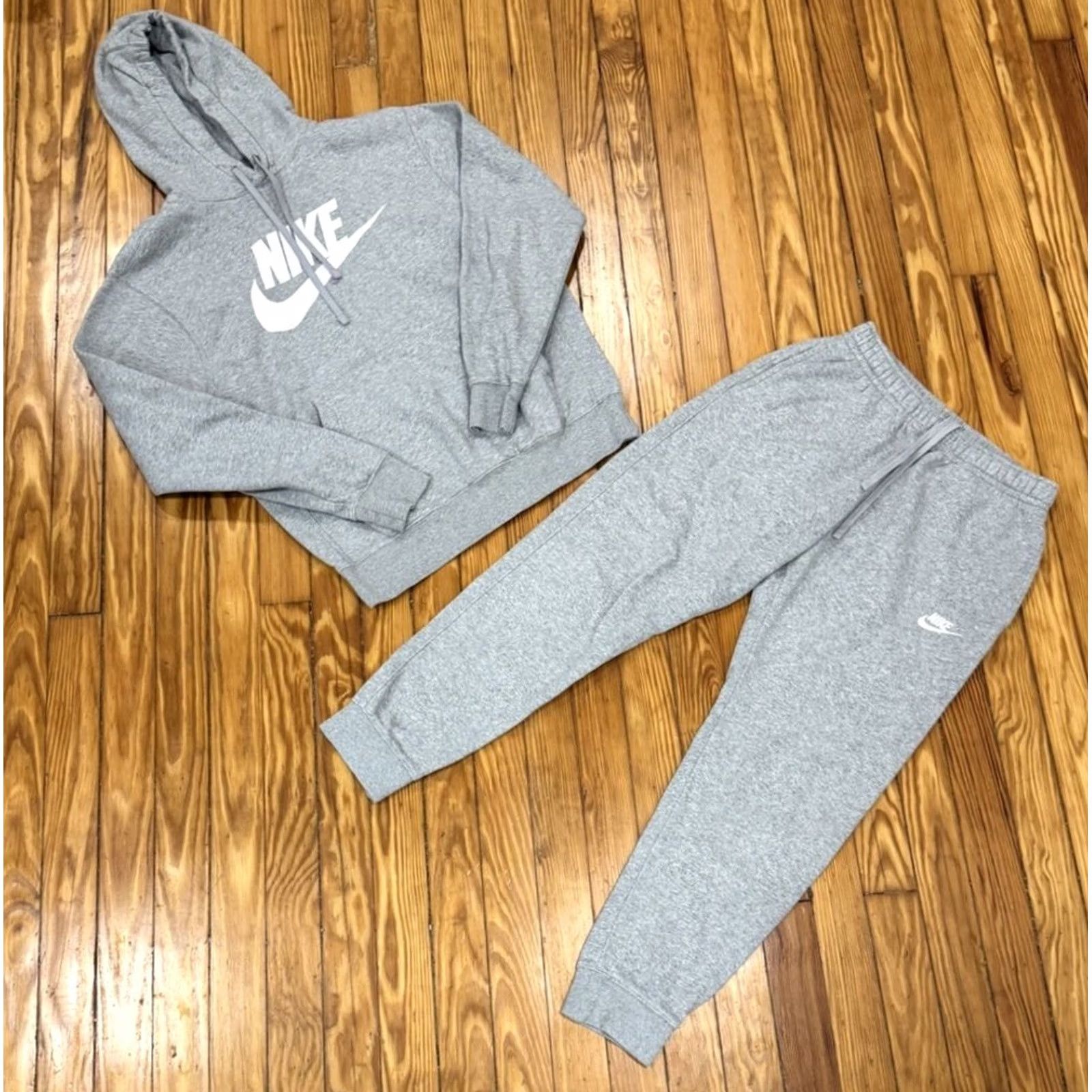 Nike Nike Sportswear Club Fleece Gray Hoodie & Pants Set Men’s Small/Medium Sweatsuit Size US S / EU 44-46 / 1 - 2 Thumbnail