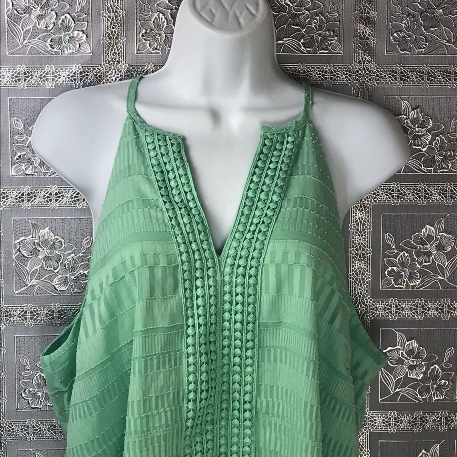 Other 7th Avenue New York & Co Fringe Tribal Tank Top Size L / US 10 / IT 46 - 3 Thumbnail