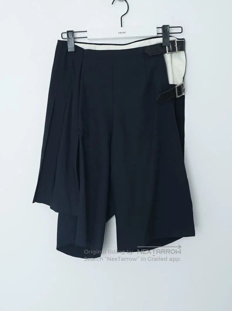 Comme des Garcons Comme des Garcons Wool Double Pleat Shorts. Size US 26 / EU 42 - 7 Thumbnail