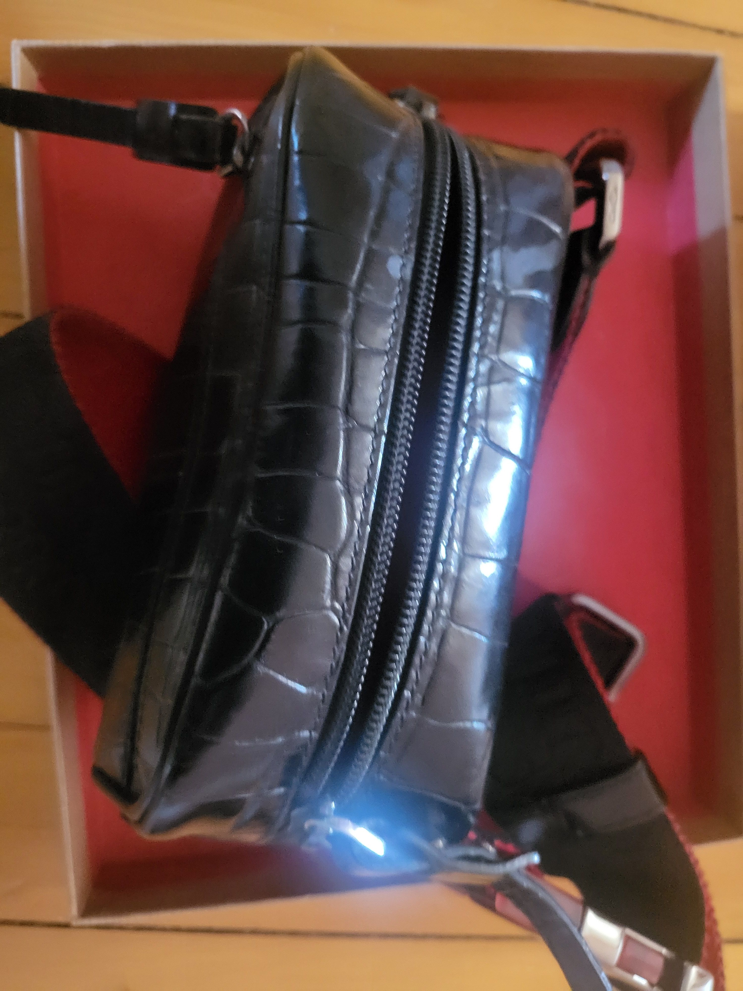 Louboutin Sling bag 1215059 Crocodile leather Blaste