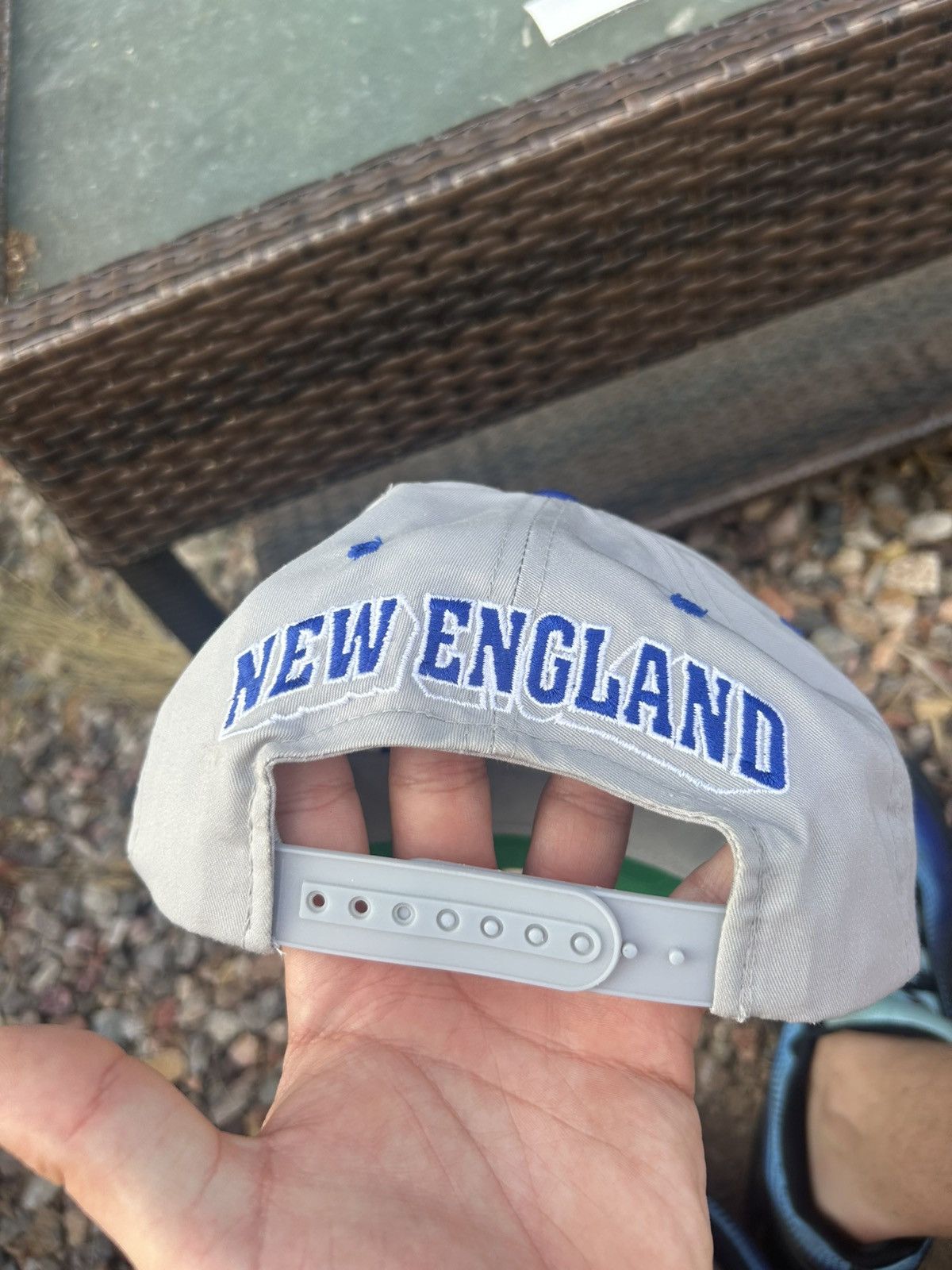 NFL × Vintage Vintage New England Patriots Team NFL SnapBack Hat Size ONE SIZE - 4 Thumbnail