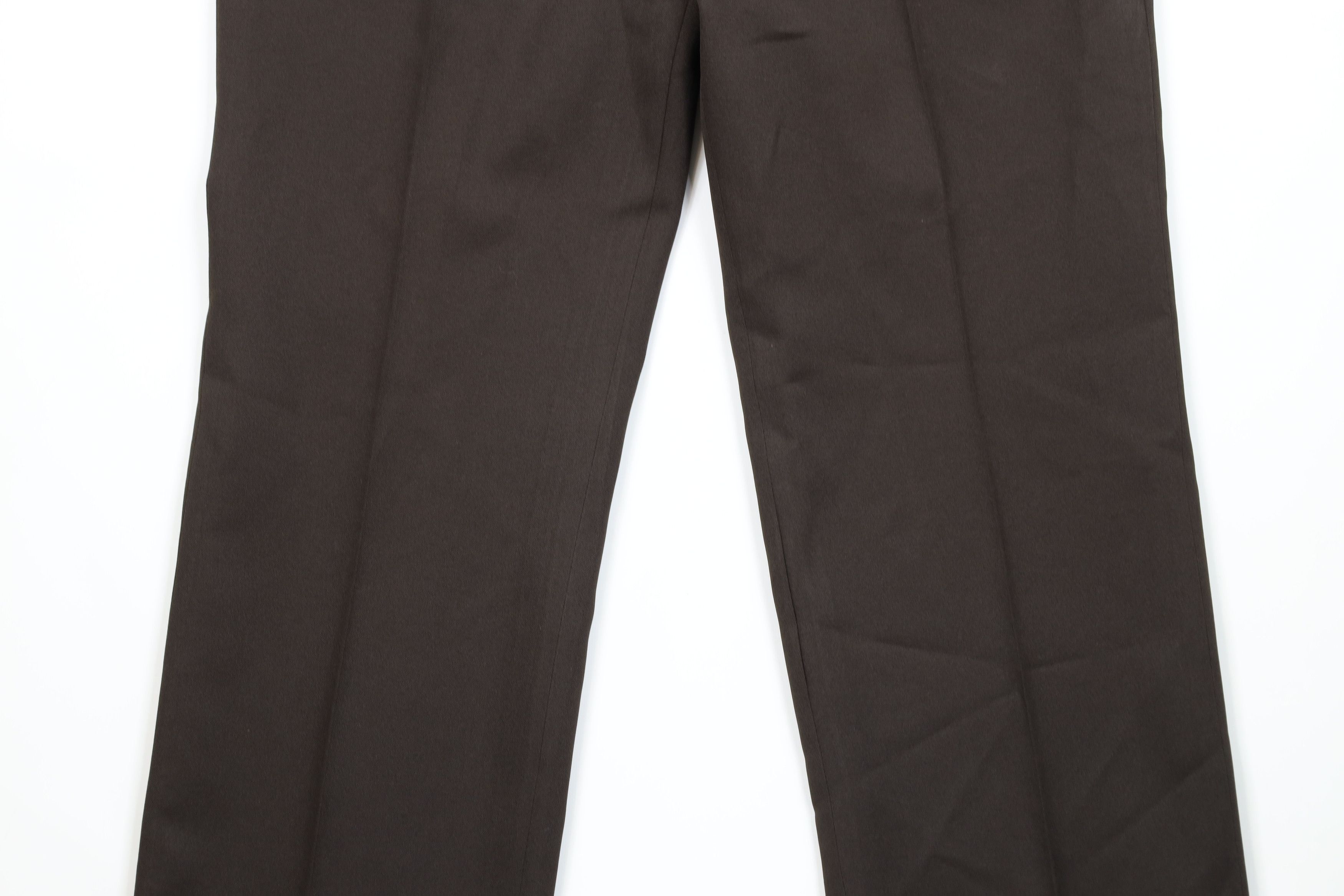 Vintage Vintage 70s Streetwear Flared Wide Leg Chino Pants Brown USA Size US 36 / EU 52 - 3 Thumbnail