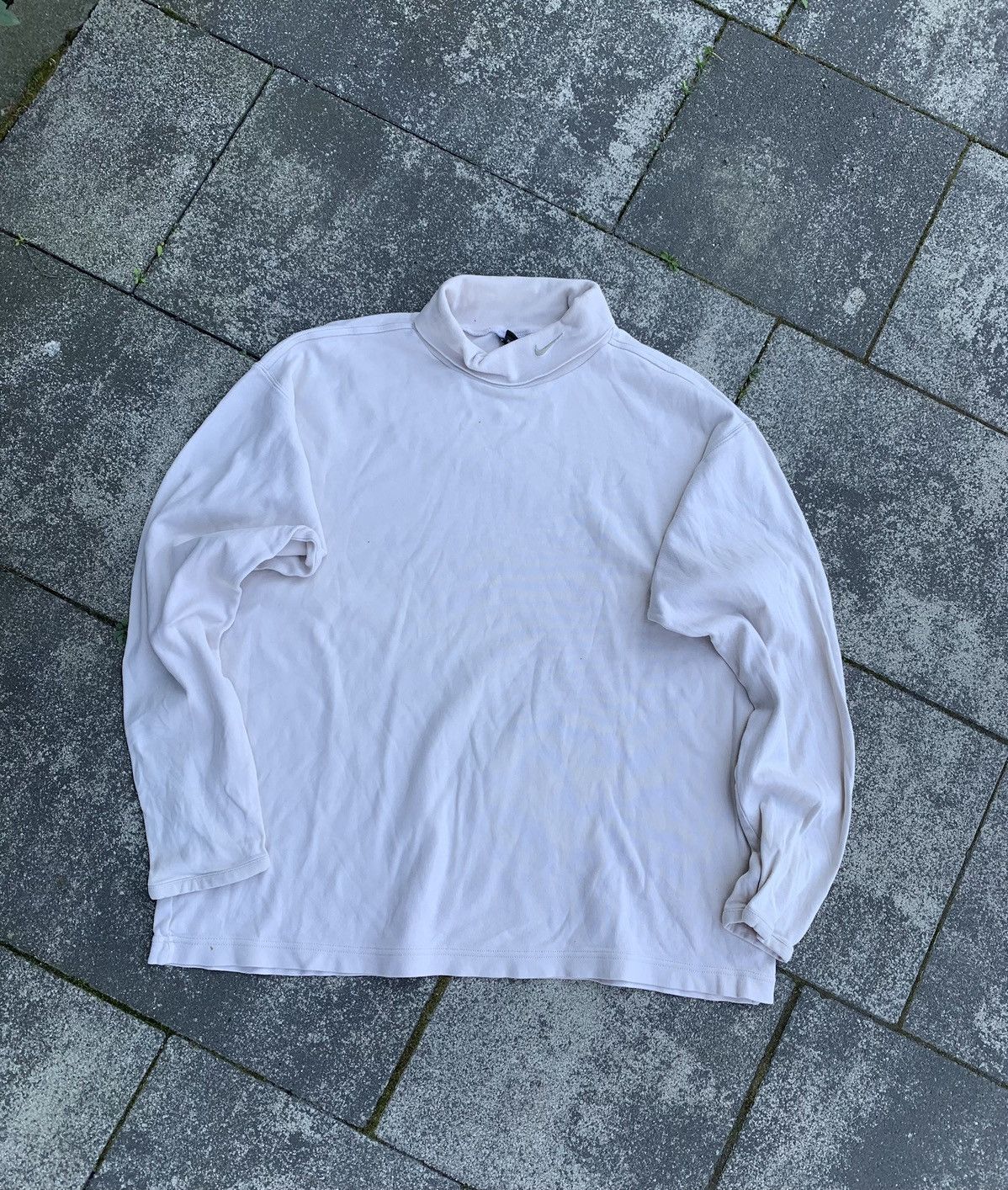 Nike × Vintage Vintage Nike Turtleneck Longsleeve 2000s y2k Size US L / EU 52-54 / 3 - 3 Thumbnail