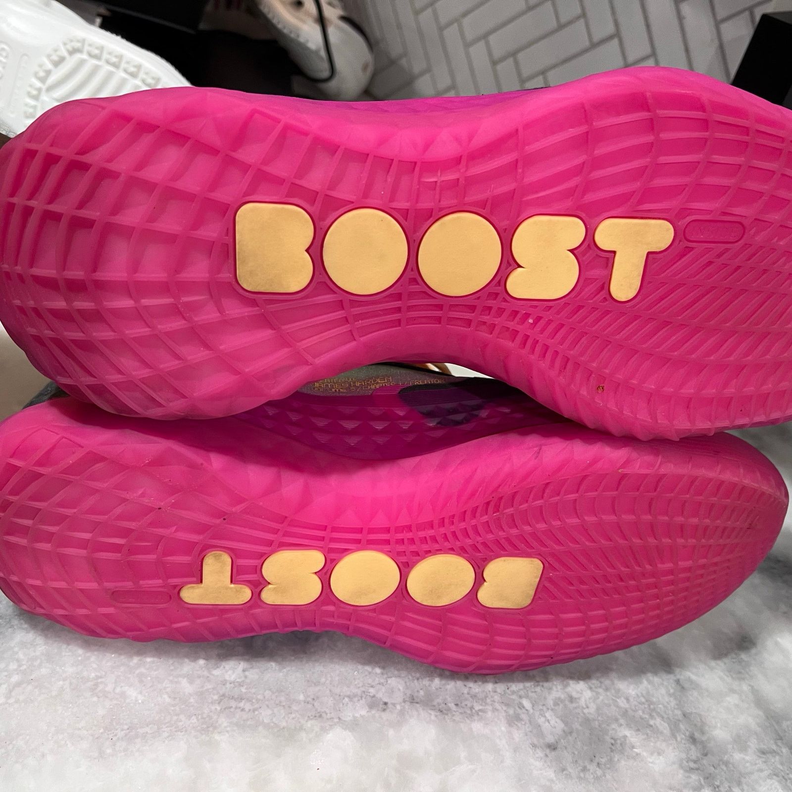 Adidas Adidas Harden Vol. 5 Futurenatural FZ1083 Men’s Size 12 Pink Size US 12 / EU 45 - 12 Thumbnail
