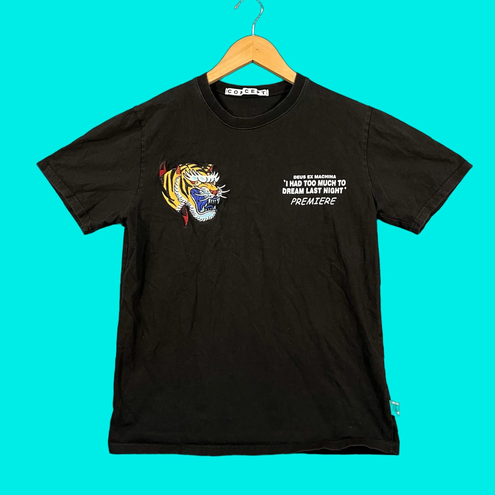 Deus Ex Machina Deus ex Machina T-Shirt Medium Black Dream Movie Surf I Had Too Much To Dream Last Night M Mens Size US M / EU 48-50 / 2 - 1 Thumbnail