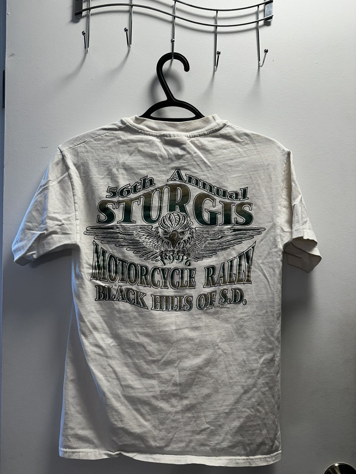 Hanes Vintage Hanes Motorcycle shirt Size US S / EU 44-46 / 1 - 2 Thumbnail