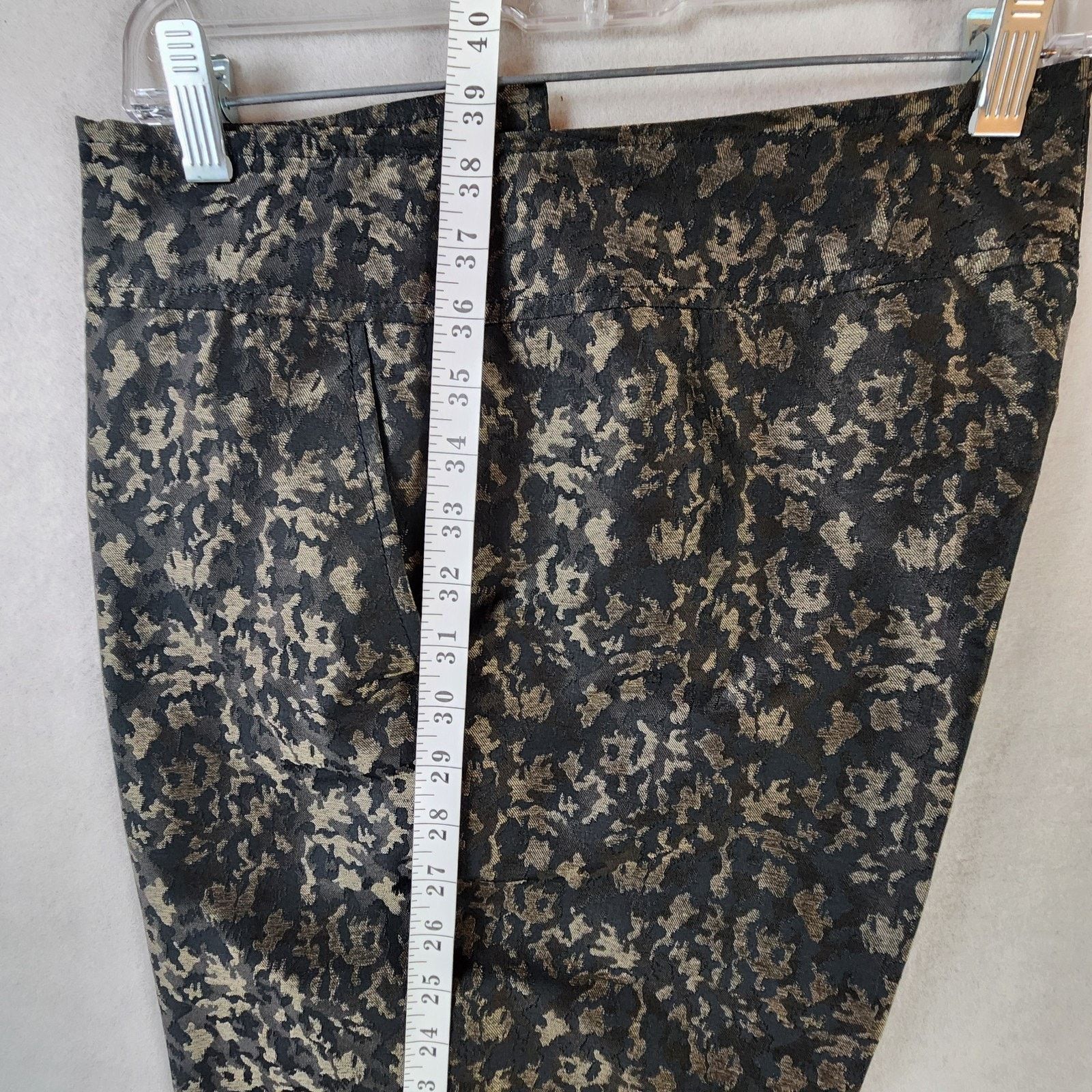 Escada Escada Pant Suit Women’s Camouflage Blazer Set Sz 12 Bronze Size XL / US 12-14 / IT 48-50 - 6 Thumbnail