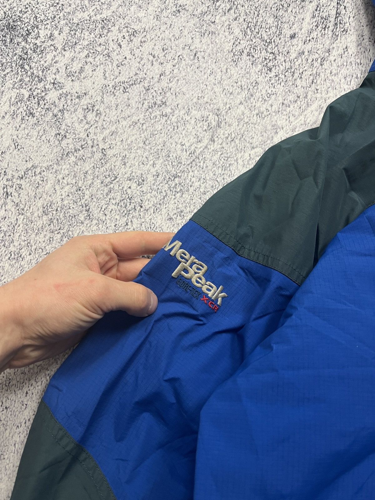 Berghaus × Vintage Vintage Berghaus Mera Peak Gore-Tex Nylon Rain Jacket Rare Size US XL / EU 56 / 4 - 4 Thumbnail