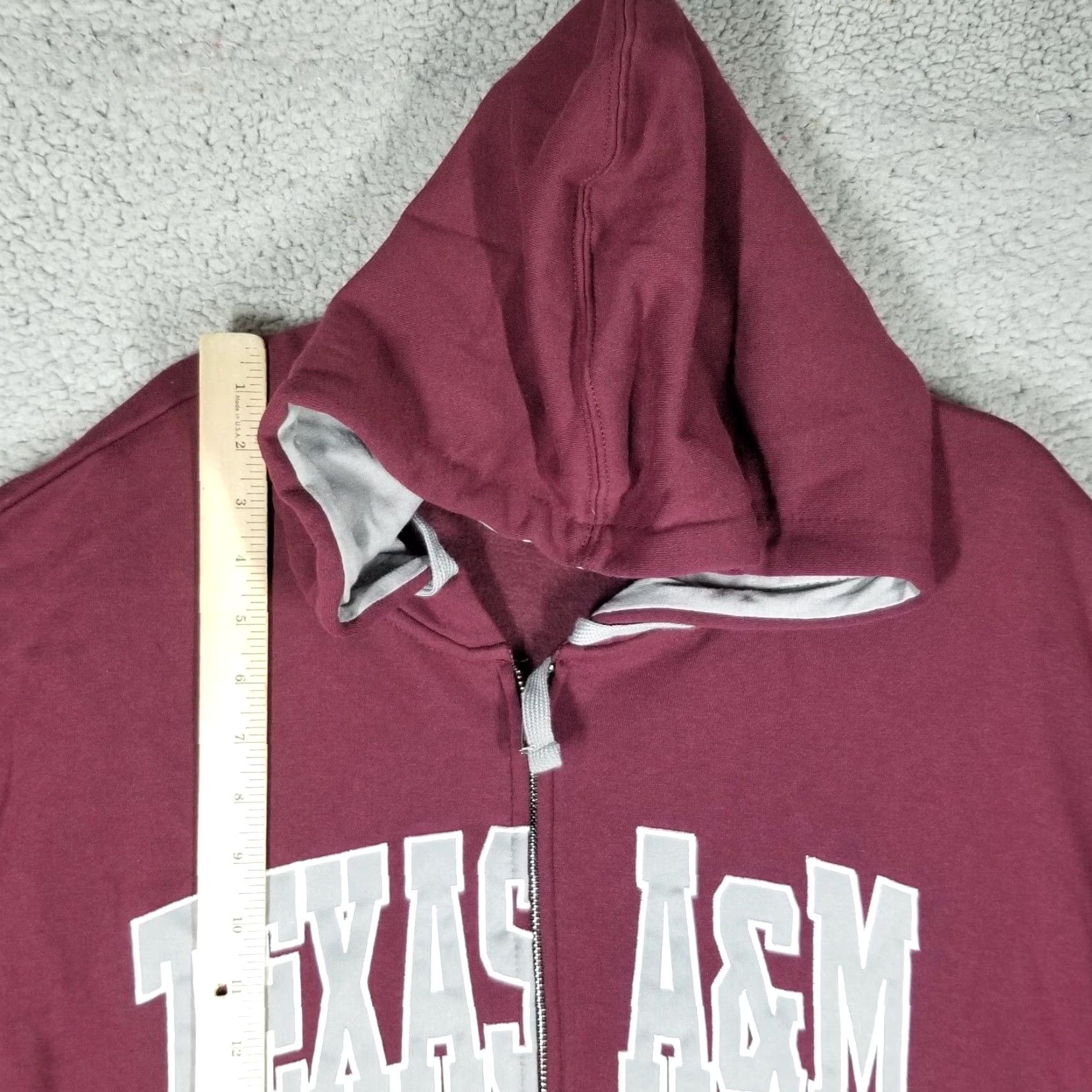 Vintage VINTAGE Colosseum Texas A&M Aggies Full Zip Hoodie Jacket Men Adult 3XL Fleece Maroon NCAA Sports Size US XXL / EU 58 / 5 - 5 Thumbnail