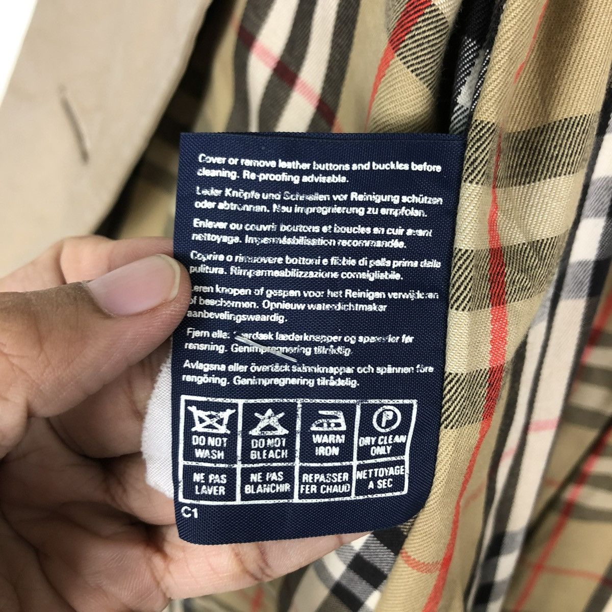 Burberry 🔥VINTAGE BURBERRYS MADE IN ENGLAND LONG JACKET TRENCH Size US S / EU 44-46 / 1 - 19 Thumbnail