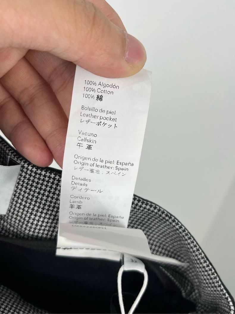 Loewe LOEWE Black patchwork letter logo trousers Size 42" / US 20 - 5 Thumbnail