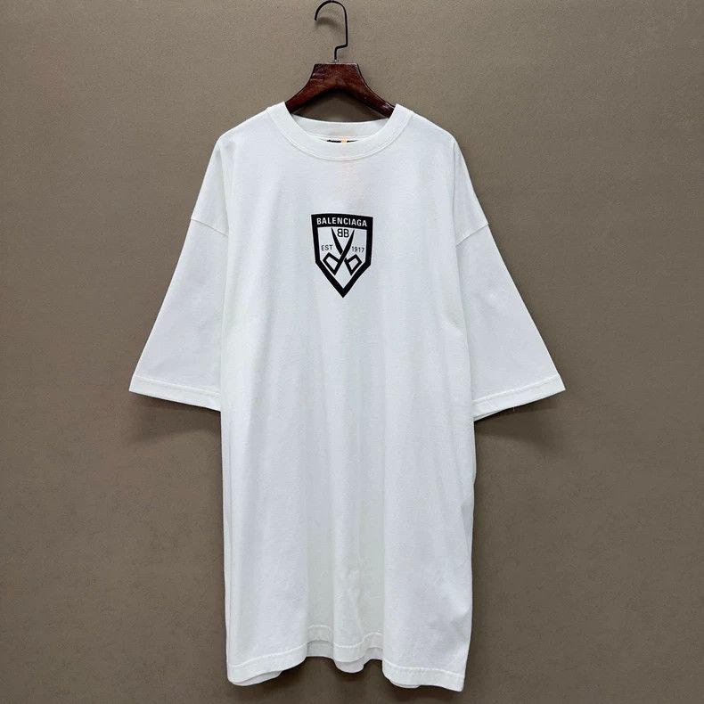 Balenciaga Balenciaga Scissors print white round neck short sleeve T- Size US M / EU 48-50 / 2 - 3 Thumbnail