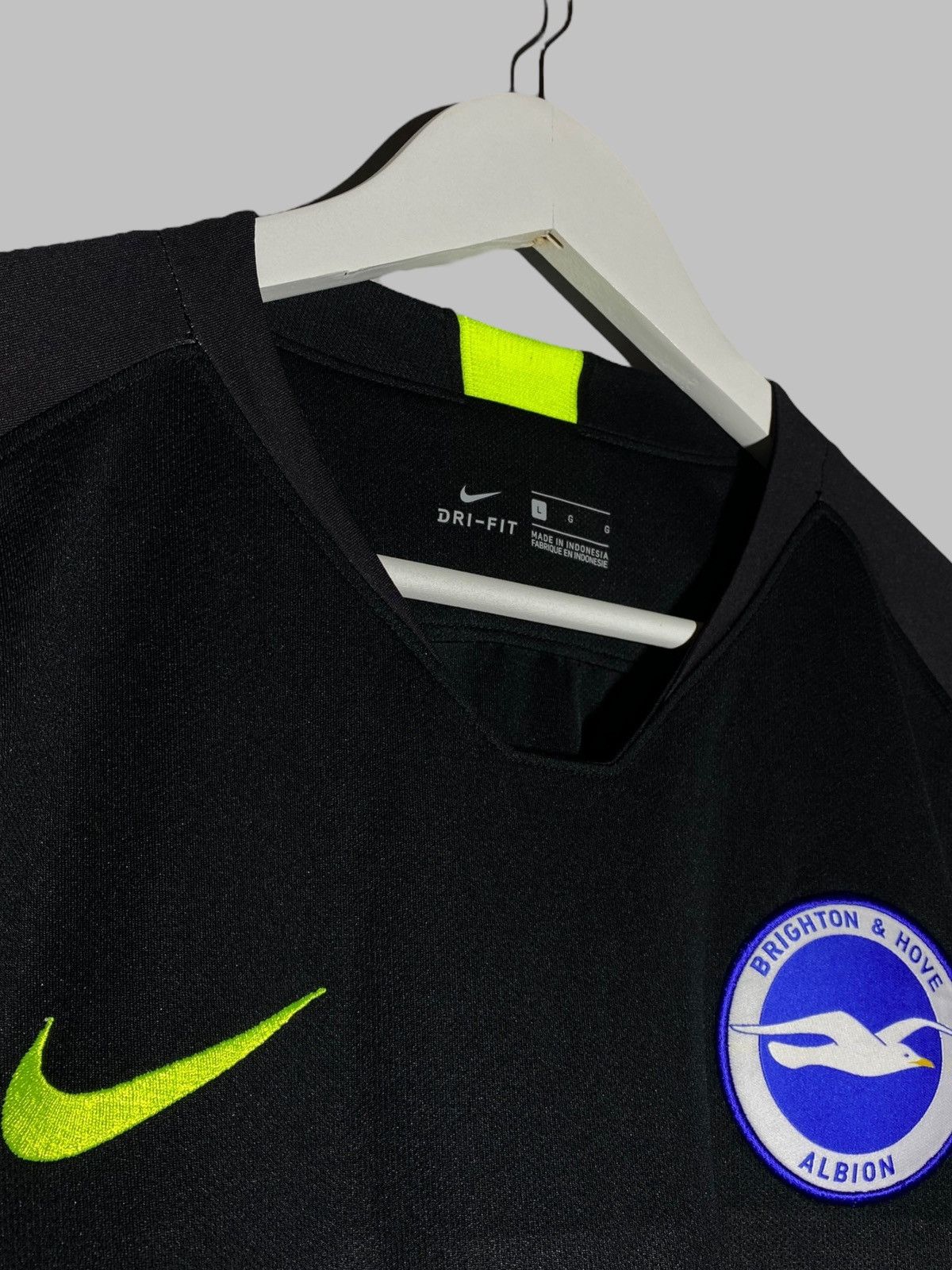 Nike Brighton & Hove Albion 2019/20 Goalkeeper Long Sleeve Jersey Size US L / EU 52-54 / 3 - 9 Thumbnail
