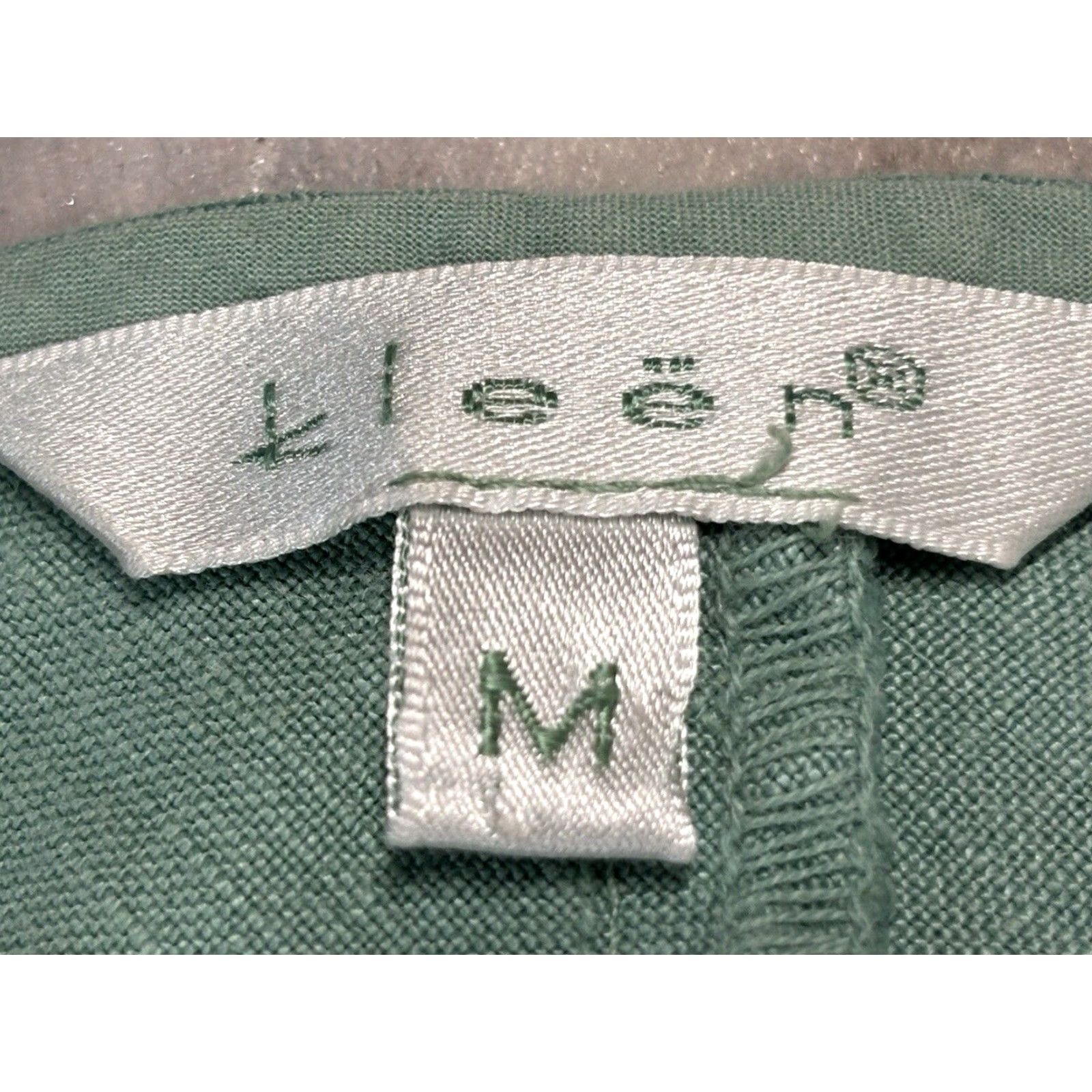 Vintage Kleen Linen A-Line Short Dress Green Sleeveless Women's Medium Beach Size 32" / US 10 / IT 46 - 6 Thumbnail