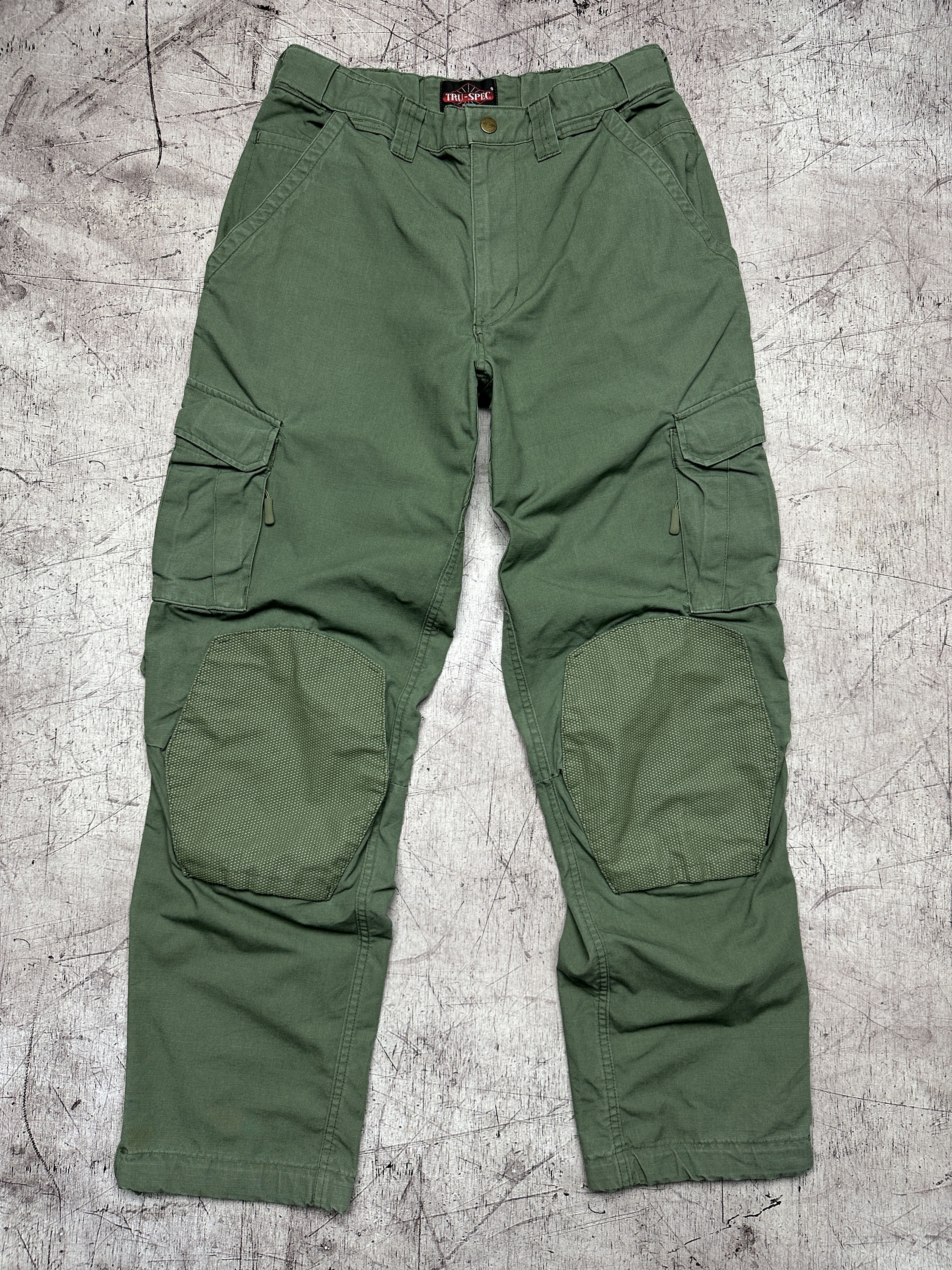 20471120 Tru Spec Vintage Mens Double Knee Cargo Pants Size US 32 / EU 48 - 1 Thumbnail