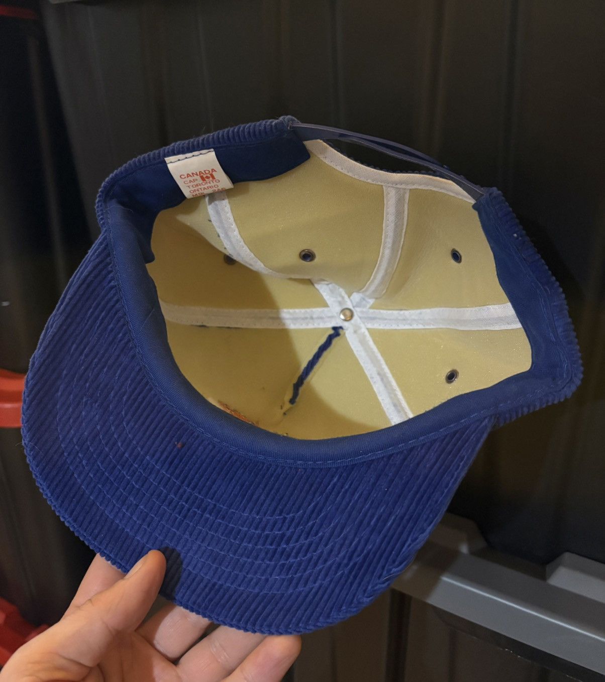 Vintage Vintage Hostess Munchies Hat 80’s Corduroy Stoner Grail Size ONE SIZE - 3 Thumbnail