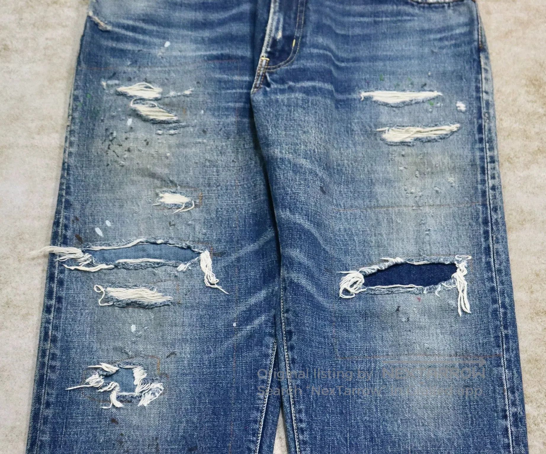 Visvim visvim journeyman pants distressed denim. Size US 44 / EU 60 - 4 Thumbnail