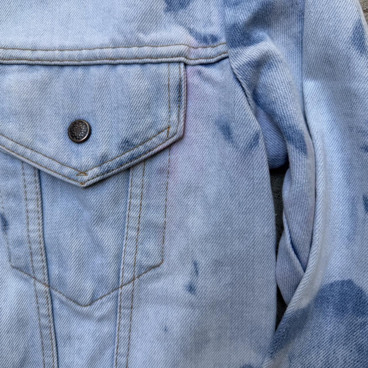 JCPenney vintage jcpenney denim jean jacket tie dye acid bleach Size US M / EU 48-50 / 2 - 6 Thumbnail