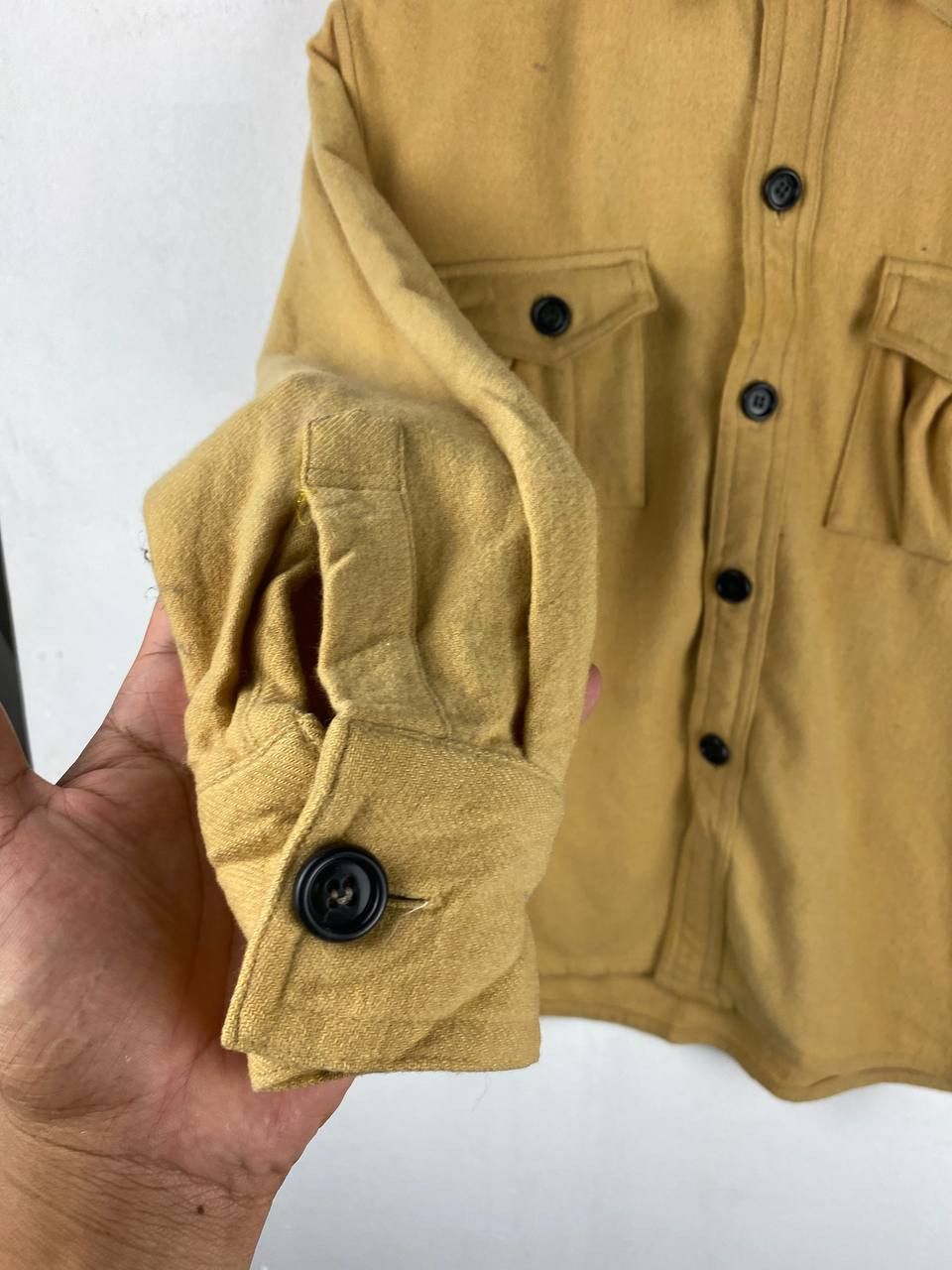 Japanese Brand japanese brand wool shirt nice design Size M / US 6-8 / IT 42-44 - 5 Thumbnail