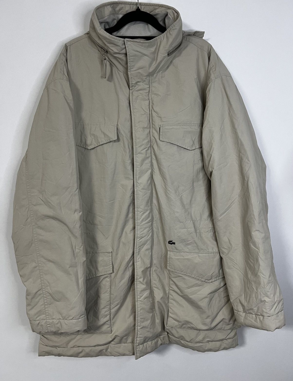 Lacoste Lacoste long vintage parka beige waterproff L Size US L / EU 52-54 / 3 - 1 Thumbnail