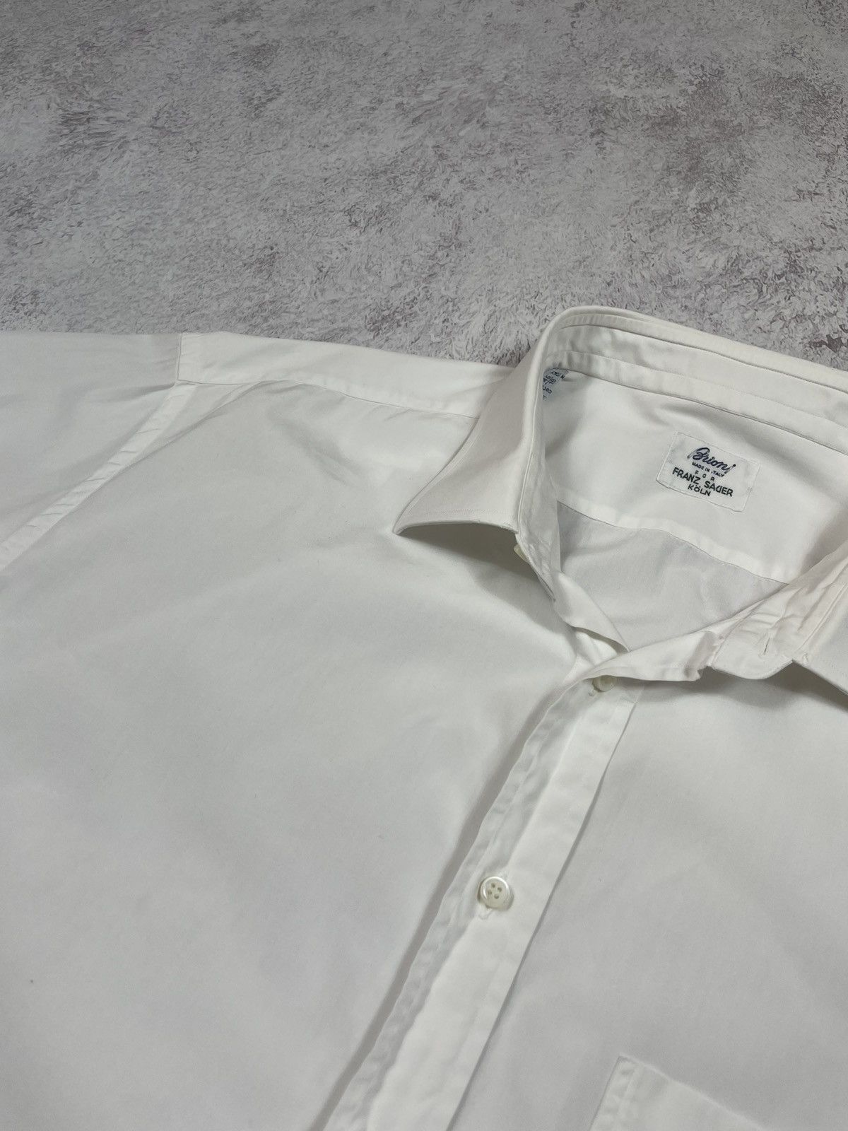 Brioni Vintage Brioni for Franz Sauer Italy Shirt Luxury XL Size US XL / EU 56 / 4 - 2 Thumbnail