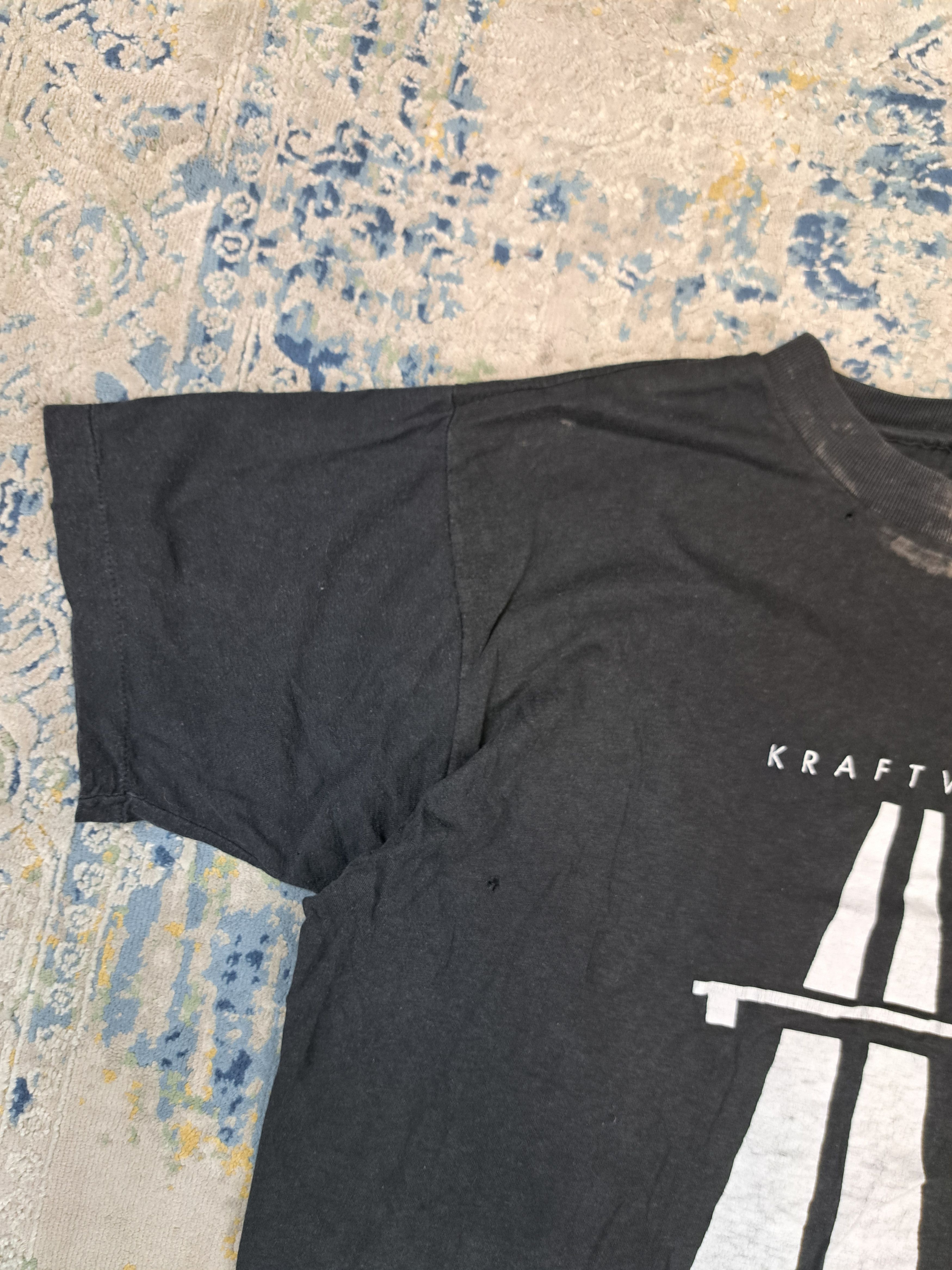 Band Tees Vintage 80s Kraftwerk Autobahn Single Stitch Thrashed Tee Size US L / EU 52-54 / 3 - 6 Thumbnail