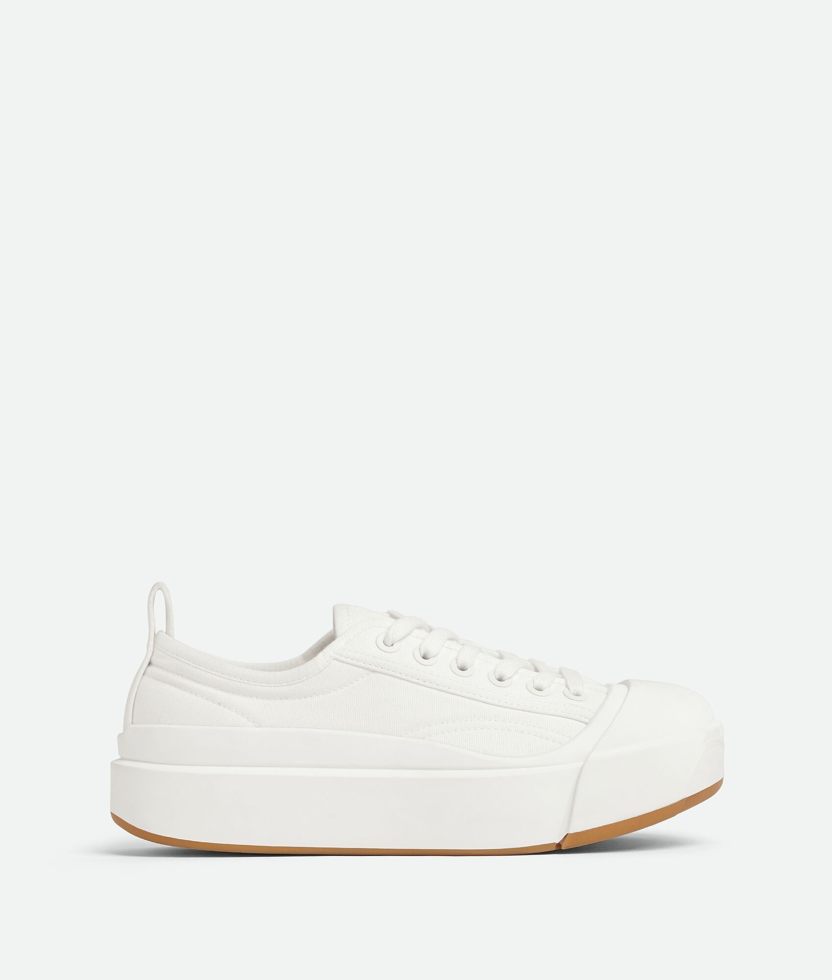 Bottega Veneta o1s1rm0925 Vulcan Platform Sneakers in White Size US 7 / IT 37 - 1 Thumbnail