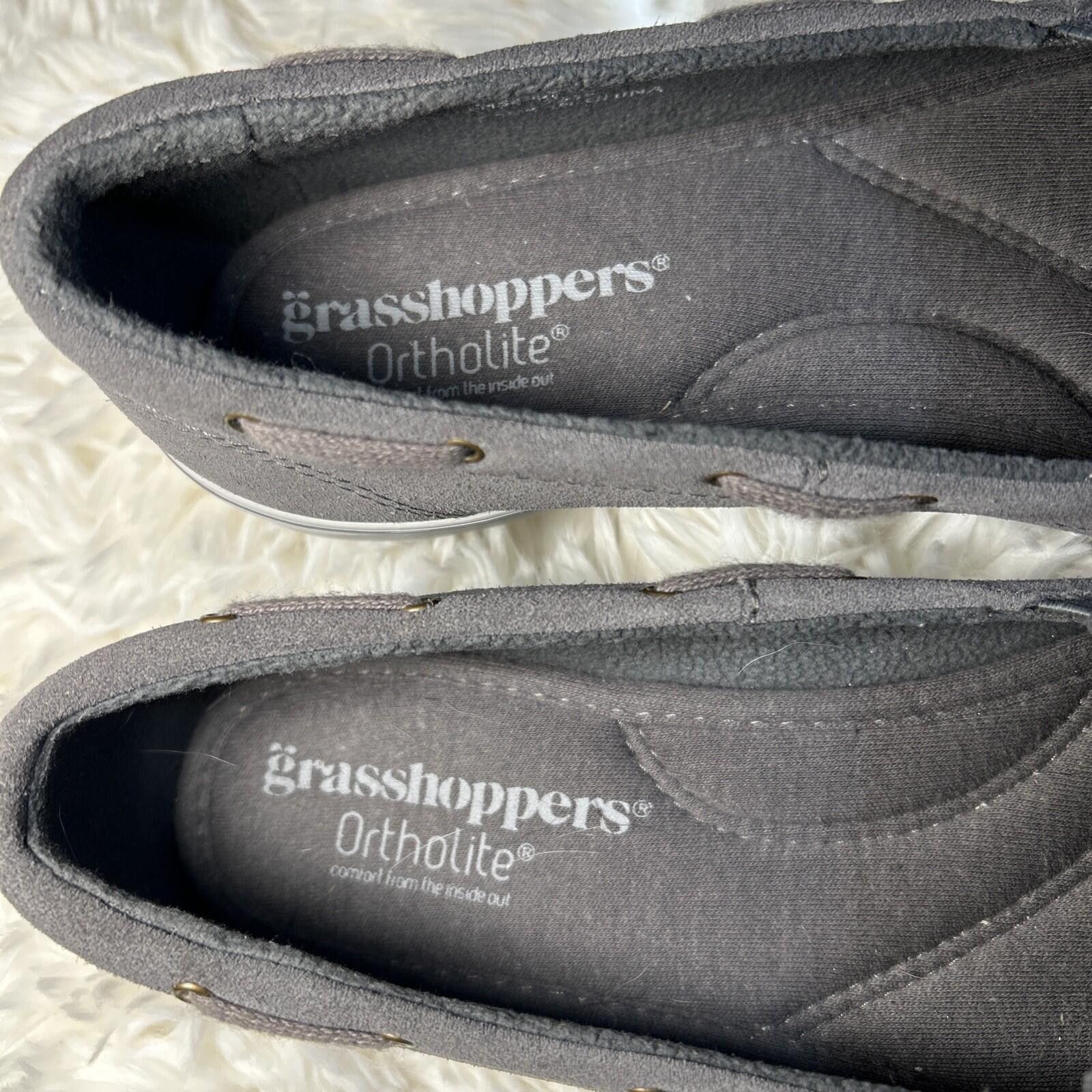 Other Grasshoppers Women's Windham Size 7.5 Slip-On Suede Sneaker Size US 7.5 / IT 37.5 - 6 Thumbnail