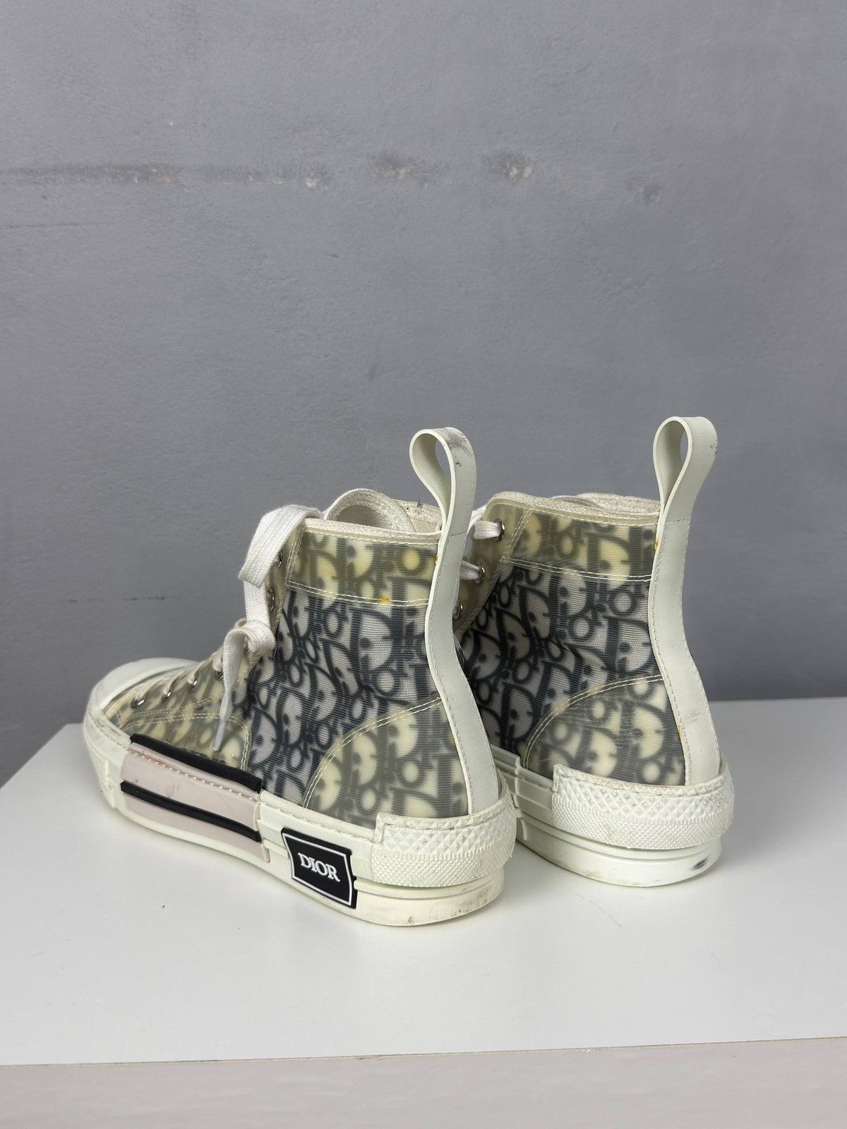 Dior Dior B23 High Top Sneakers Oblique Logo Size US 9 / EU 42 - 4 Thumbnail