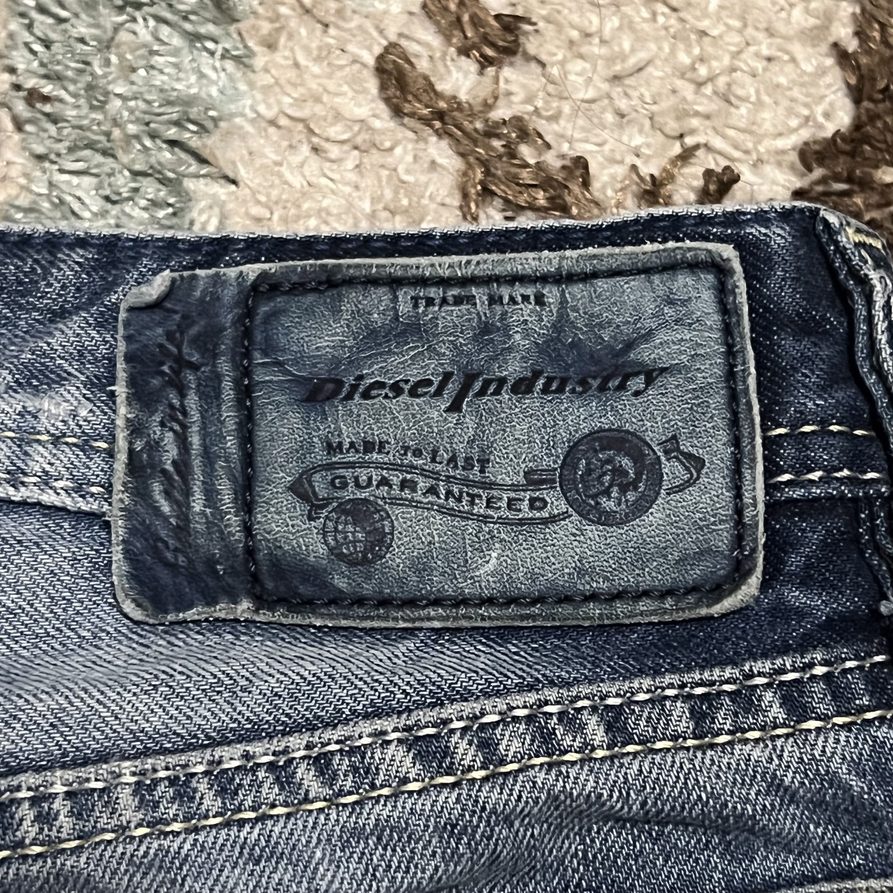Diesel Diesel Industry Waykee Regular Straight Jeans 32x28 Size US 32 / EU 48 - 5 Thumbnail