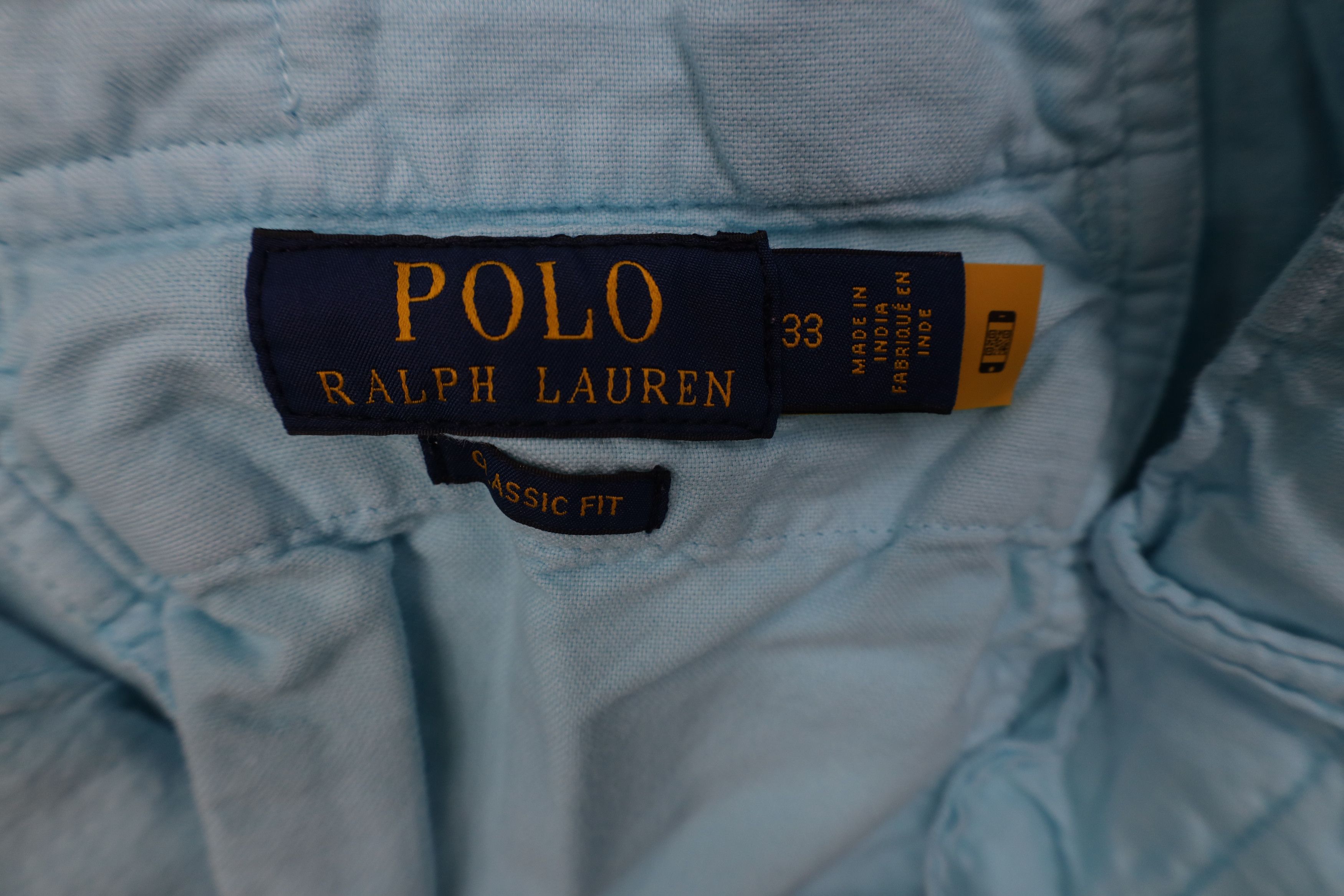 Ralph Lauren Vintage Y2K Ralph Lauren Blend Above Knee Chino Shorts Blue Size US 33 - 6 Thumbnail