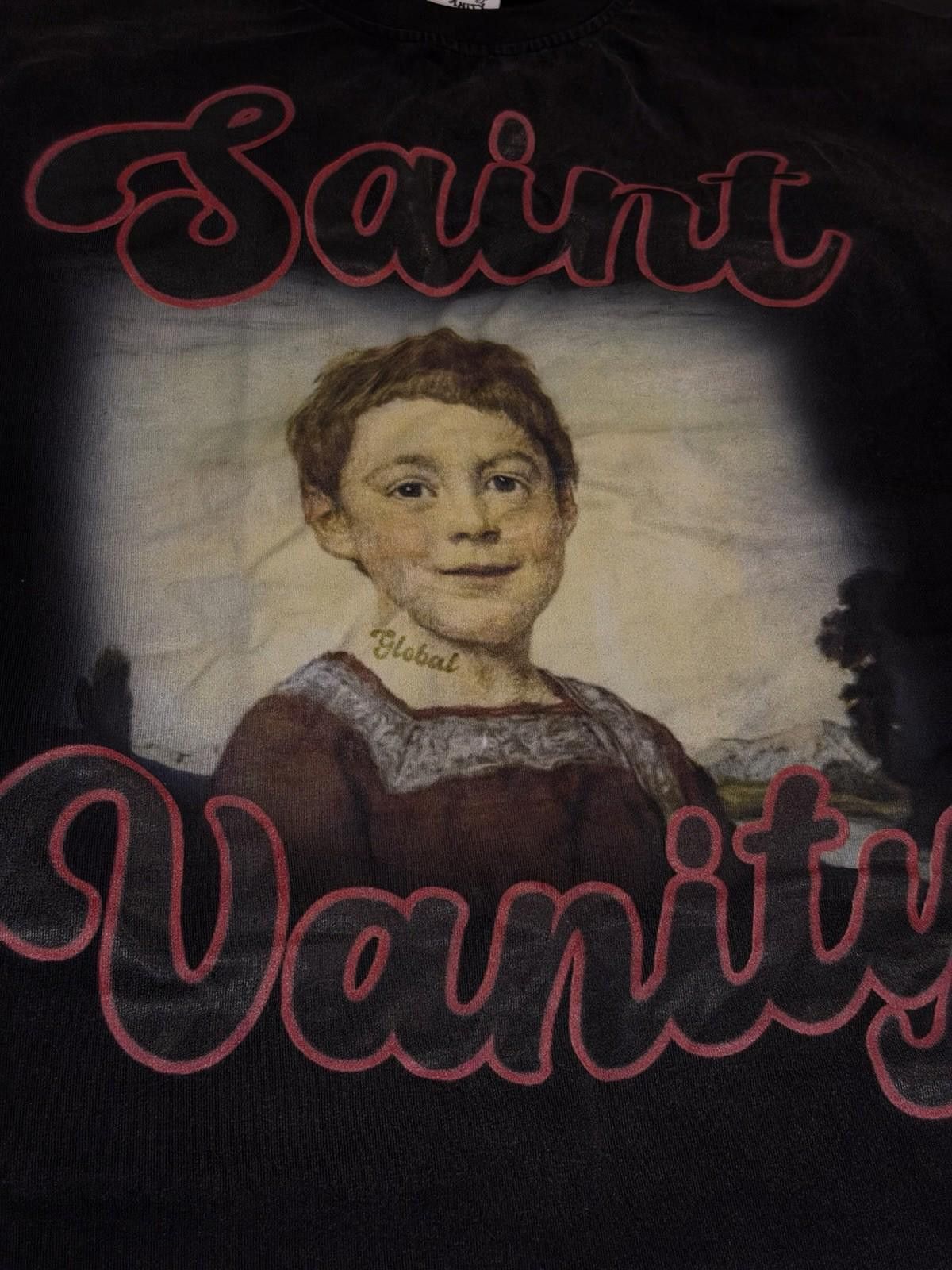 Saint Vanity Size L - Saint Vanity T-shirt 2025 Black/Red Authentic (NEW) Size US L / EU 52-54 / 3 - 5 Thumbnail