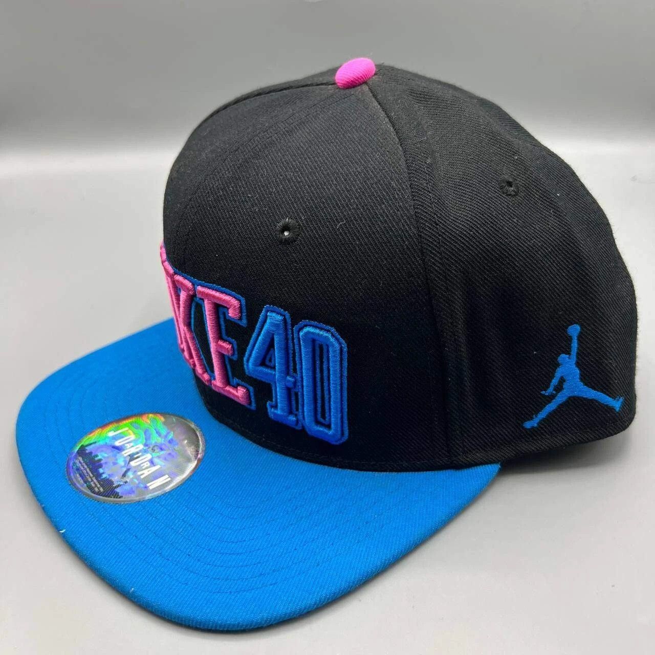 Jordan Brand Air Jordan Hat Men Embroidered Jumpman Spike 40 Snap Back Size ONE SIZE - 6 Thumbnail