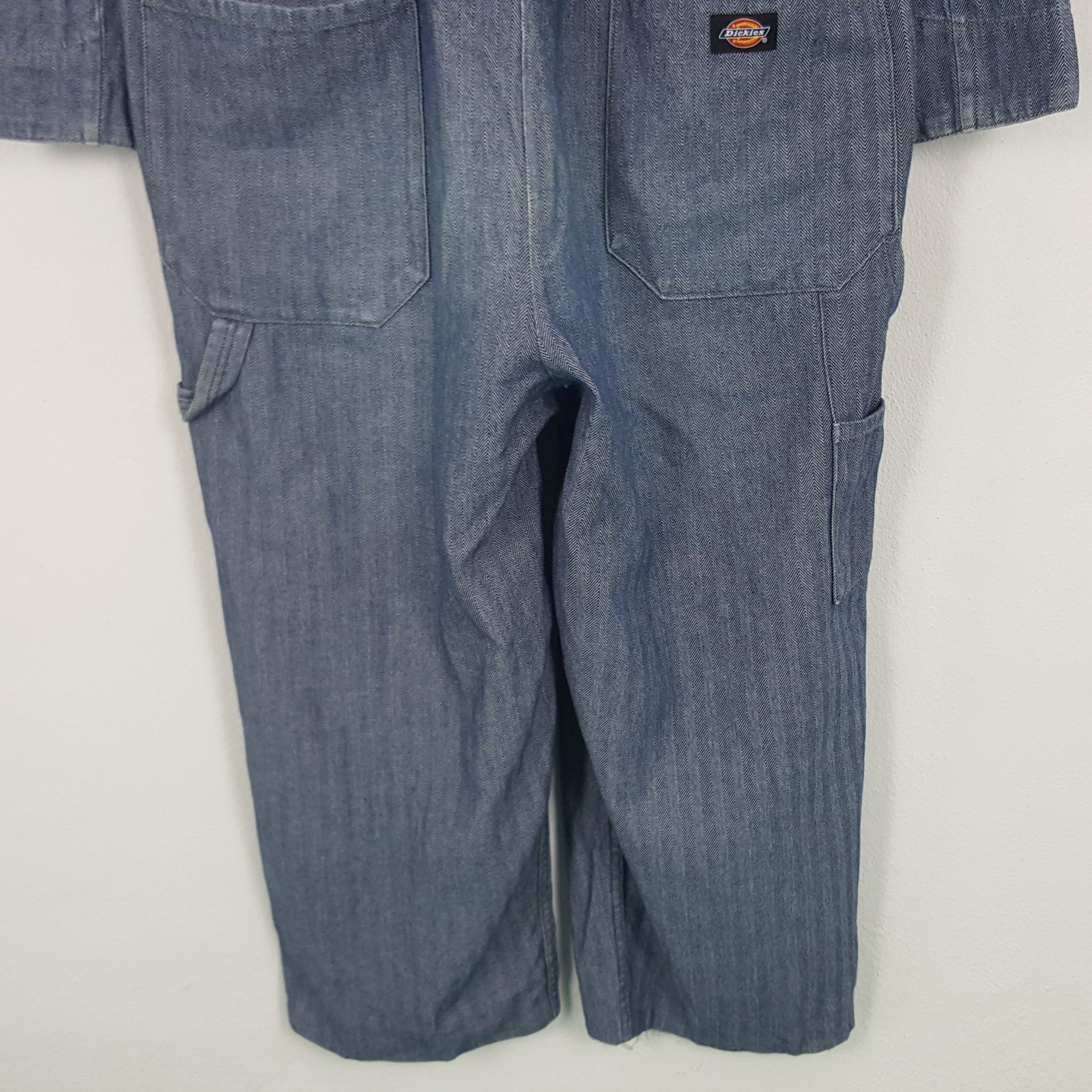 Dickies × Stussy × Vintage Vintage Dickies X Stussy American Custom Art Coverall Jacket Size US L / EU 52-54 / 3 - 3 Thumbnail