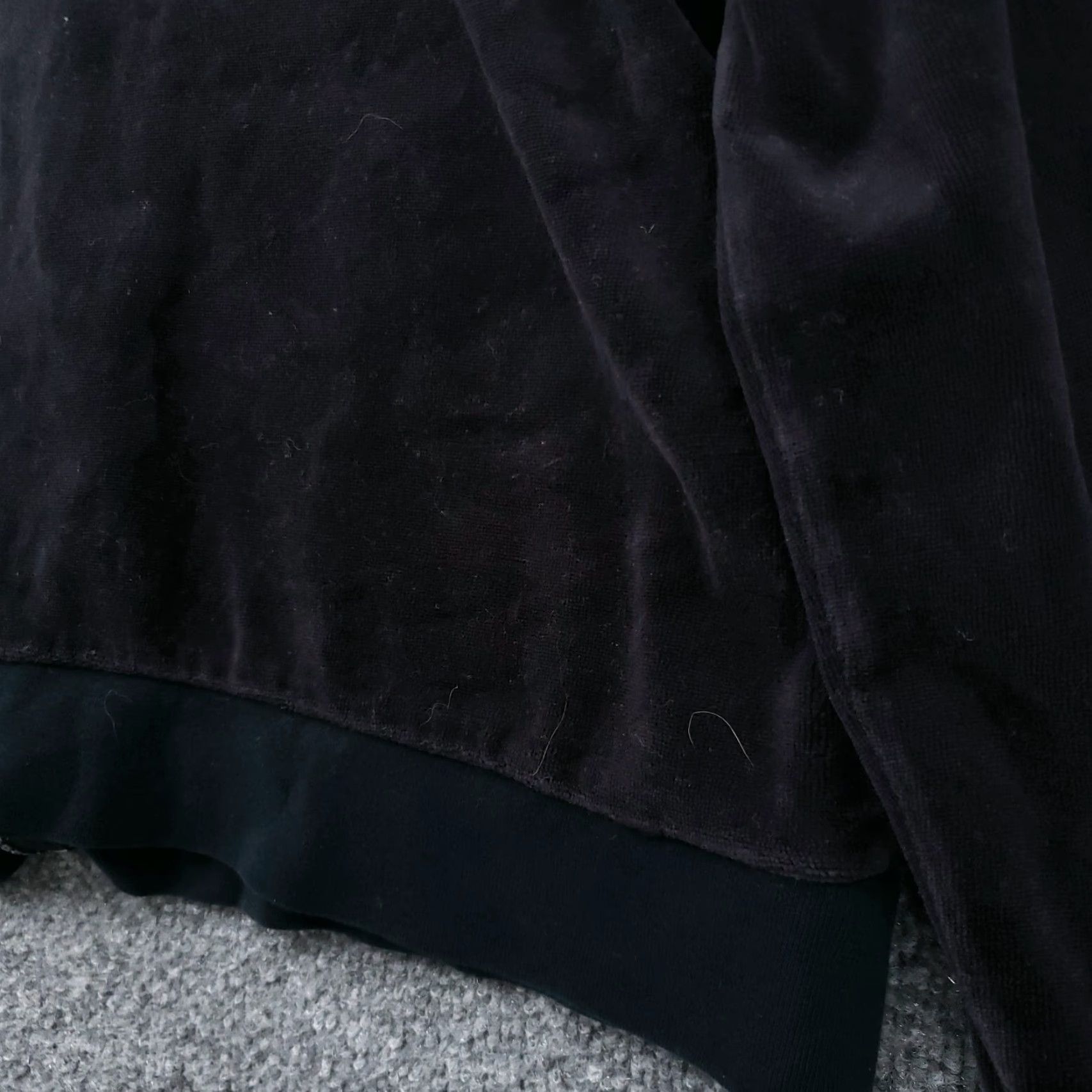 Old Navy VINTAGE Old Navy Jacket Womens XL Black Intimates Cropped Full Zip Long Sleeves Fleece Size XL / US 12-14 / IT 48-50 - 4 Thumbnail