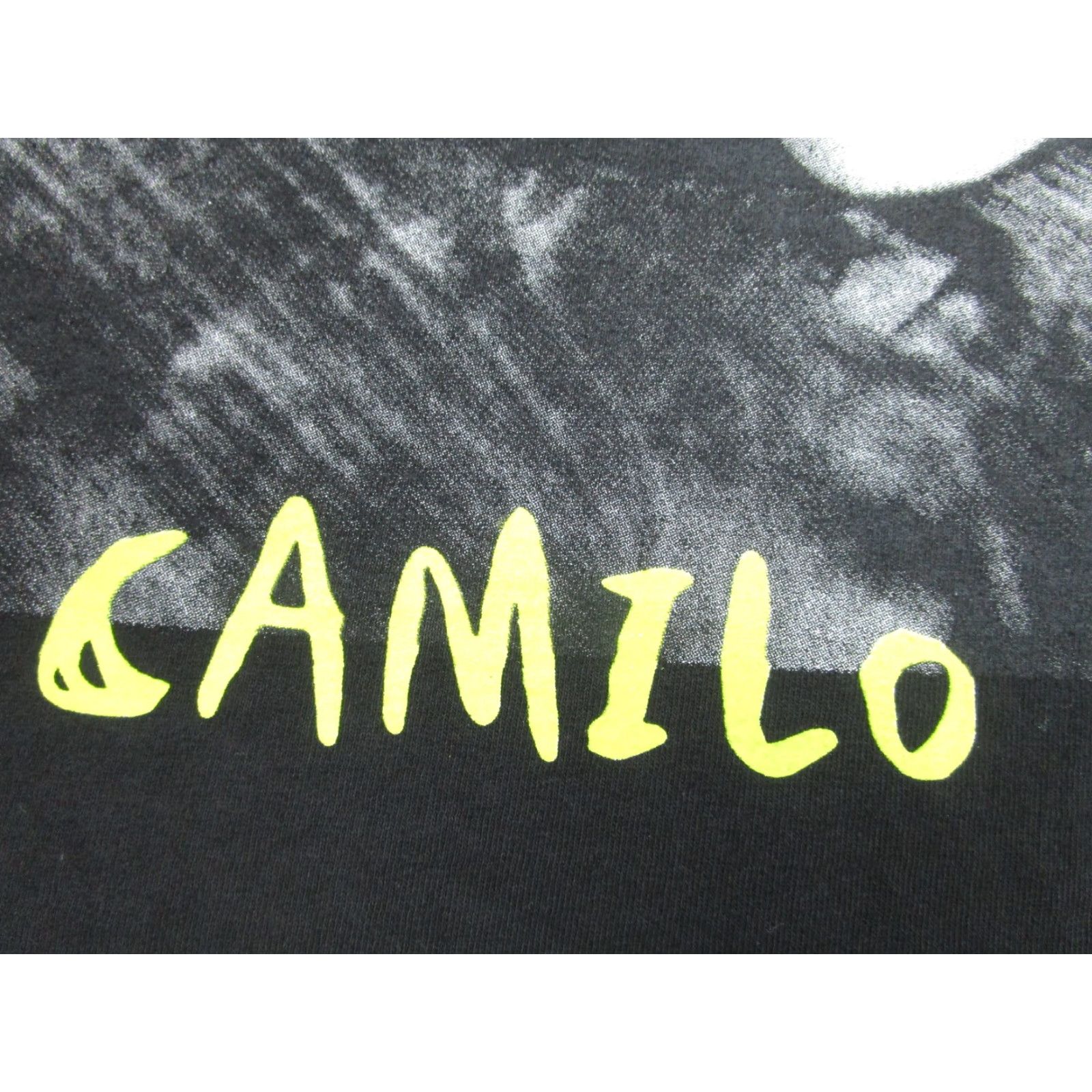 Vintage Camilo Tour Graphic Tee Black Mens Small Short Sleeve Concert Dates T-Shirt Size US S / EU 44-46 / 1 - 4 Thumbnail