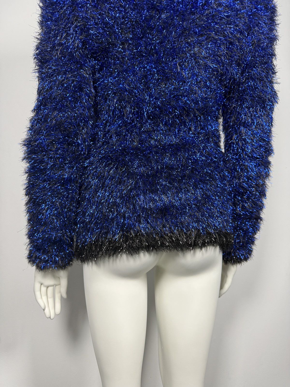 Balmain Balmain 2010’s Oversized Fuzzy Mohair Knit Sweater Size L / US 10 / IT 46 - 17 Thumbnail